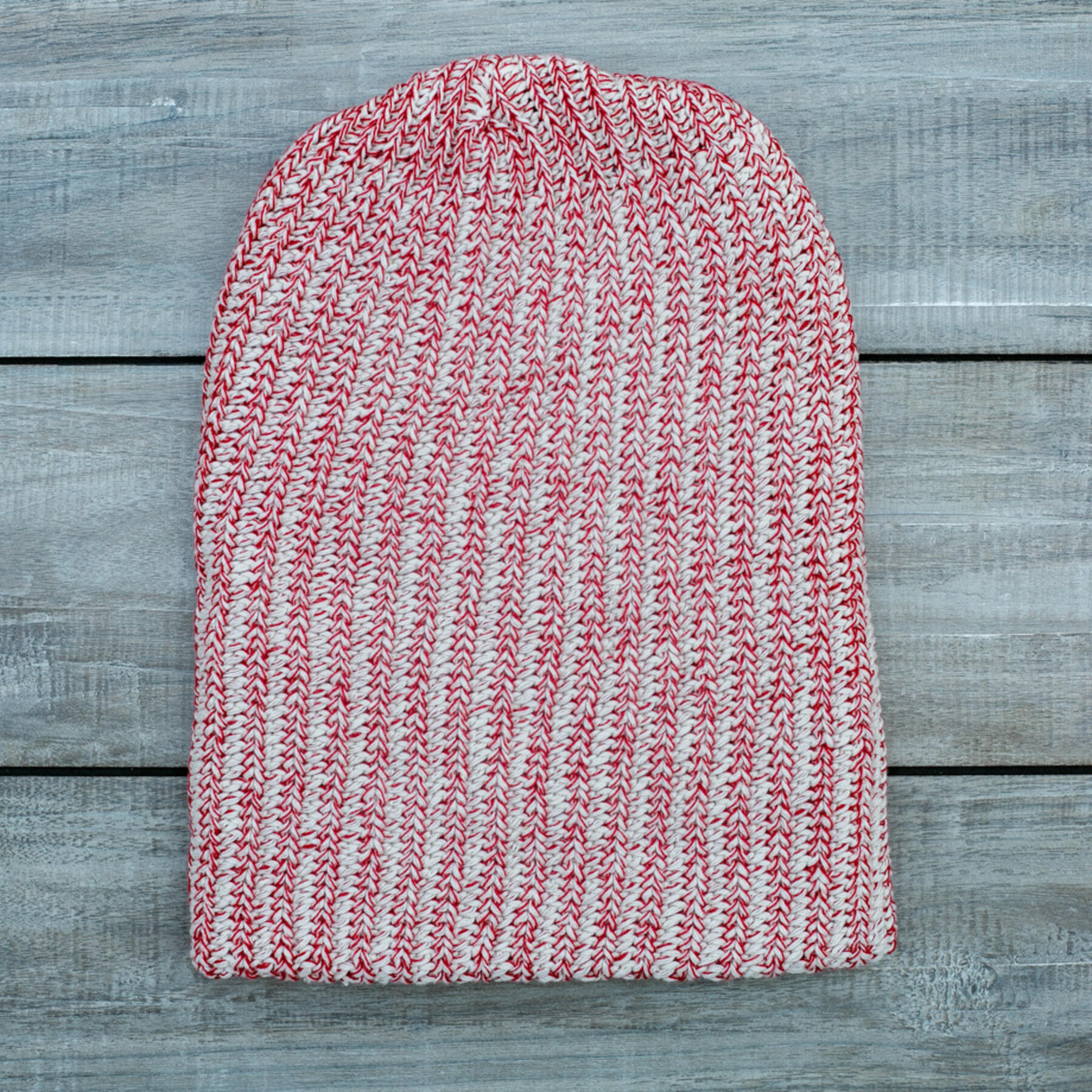 gustin american knit beanie - redxnatural