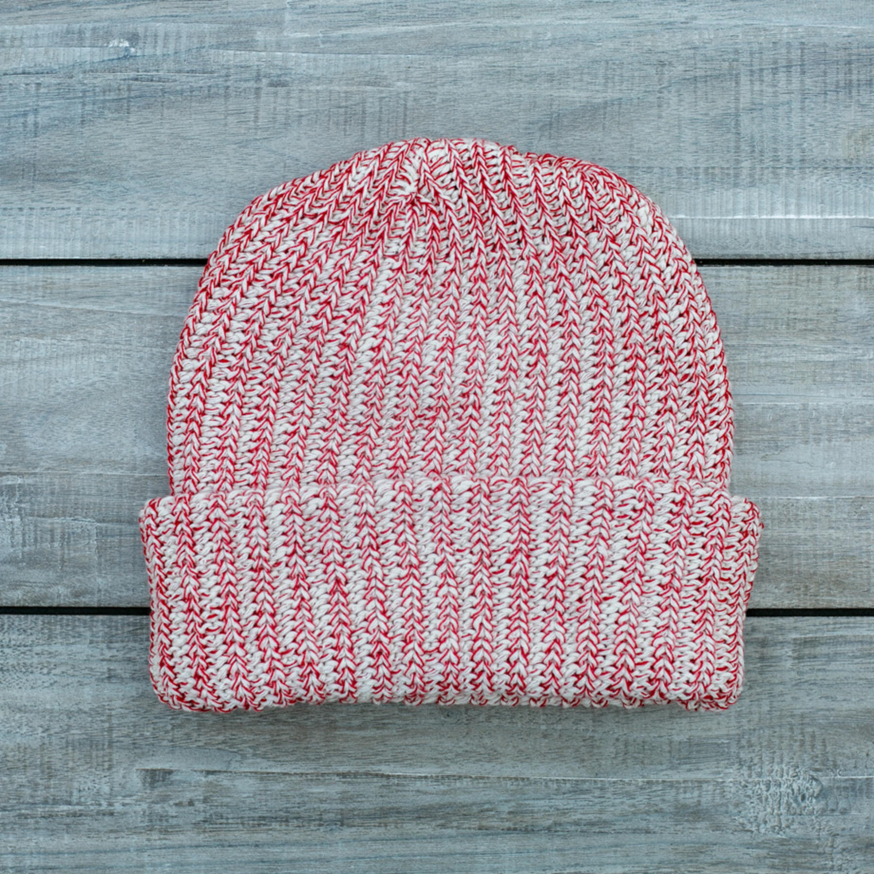 gustin american knit beanie - redxnatural