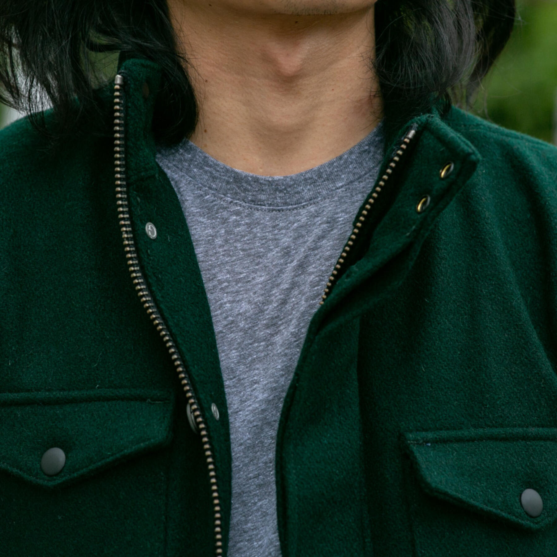 gustin hunter wool field jacket