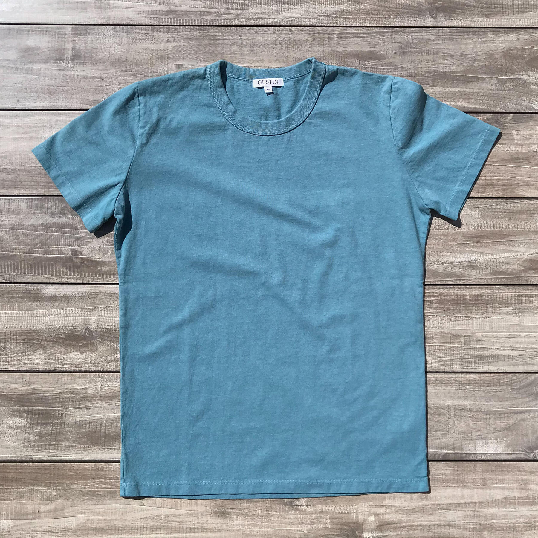 gustin heavyweight t-shirt 2 pack (sea blue)