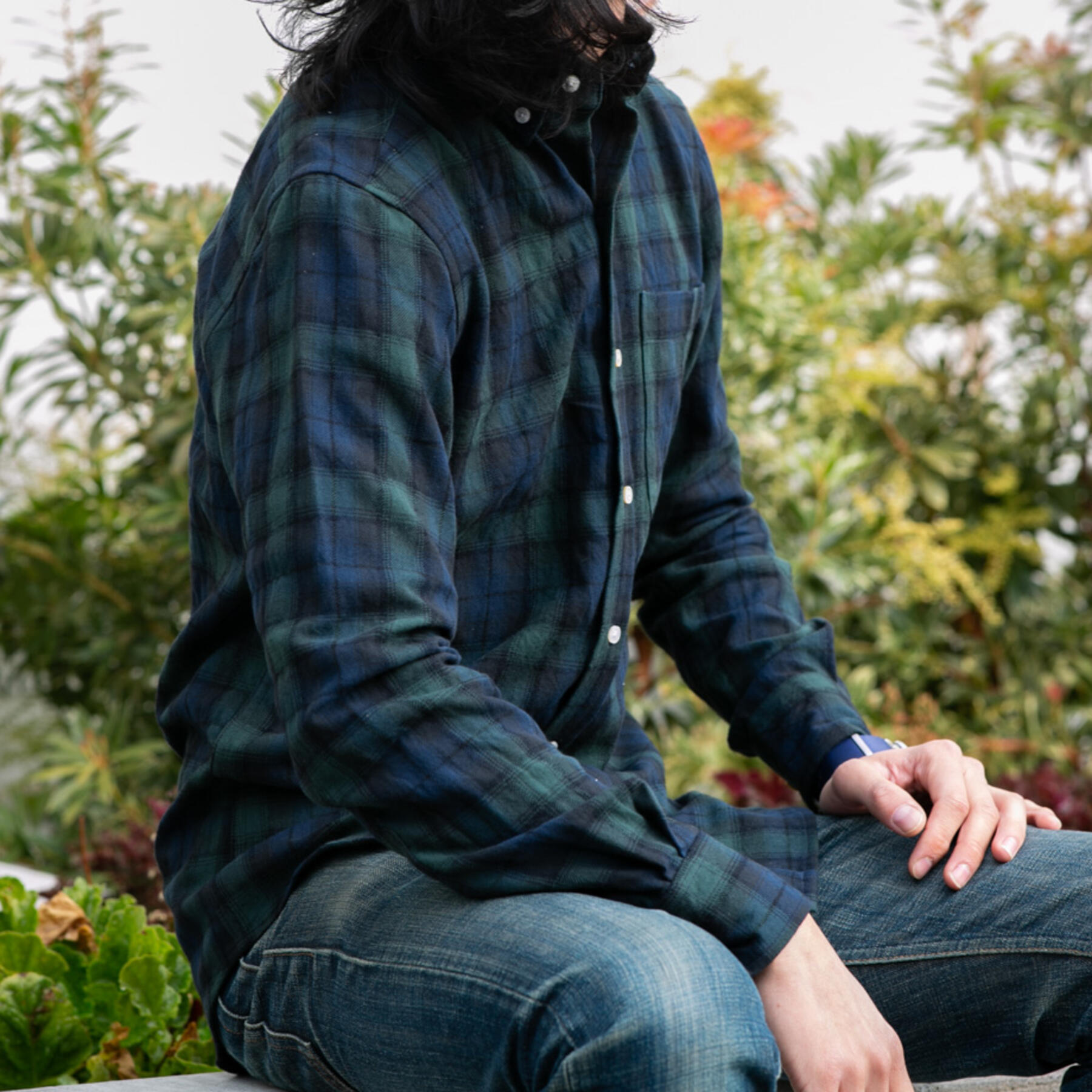 gustin #639 wool flow - blackwatch
