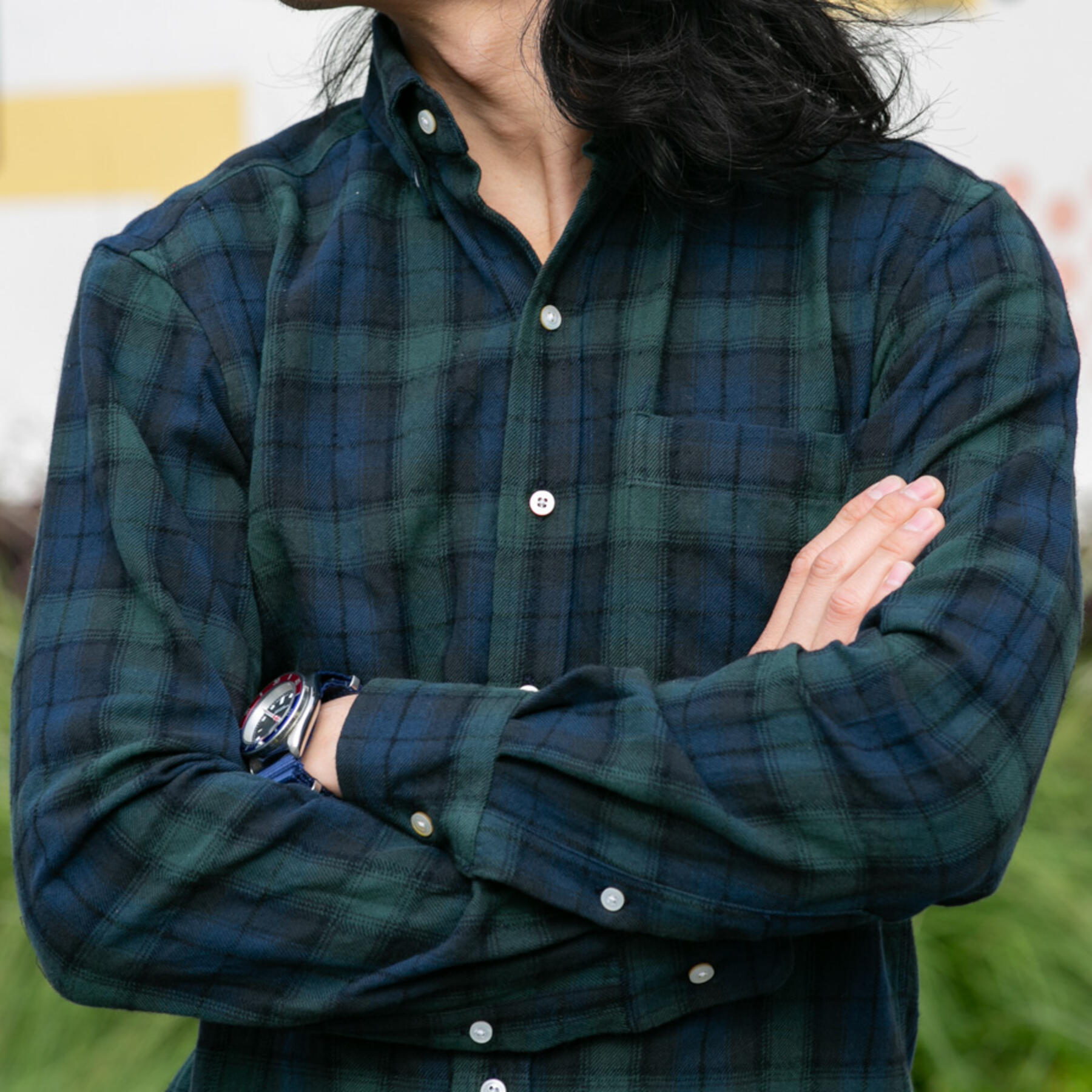 gustin #639 wool flow - blackwatch