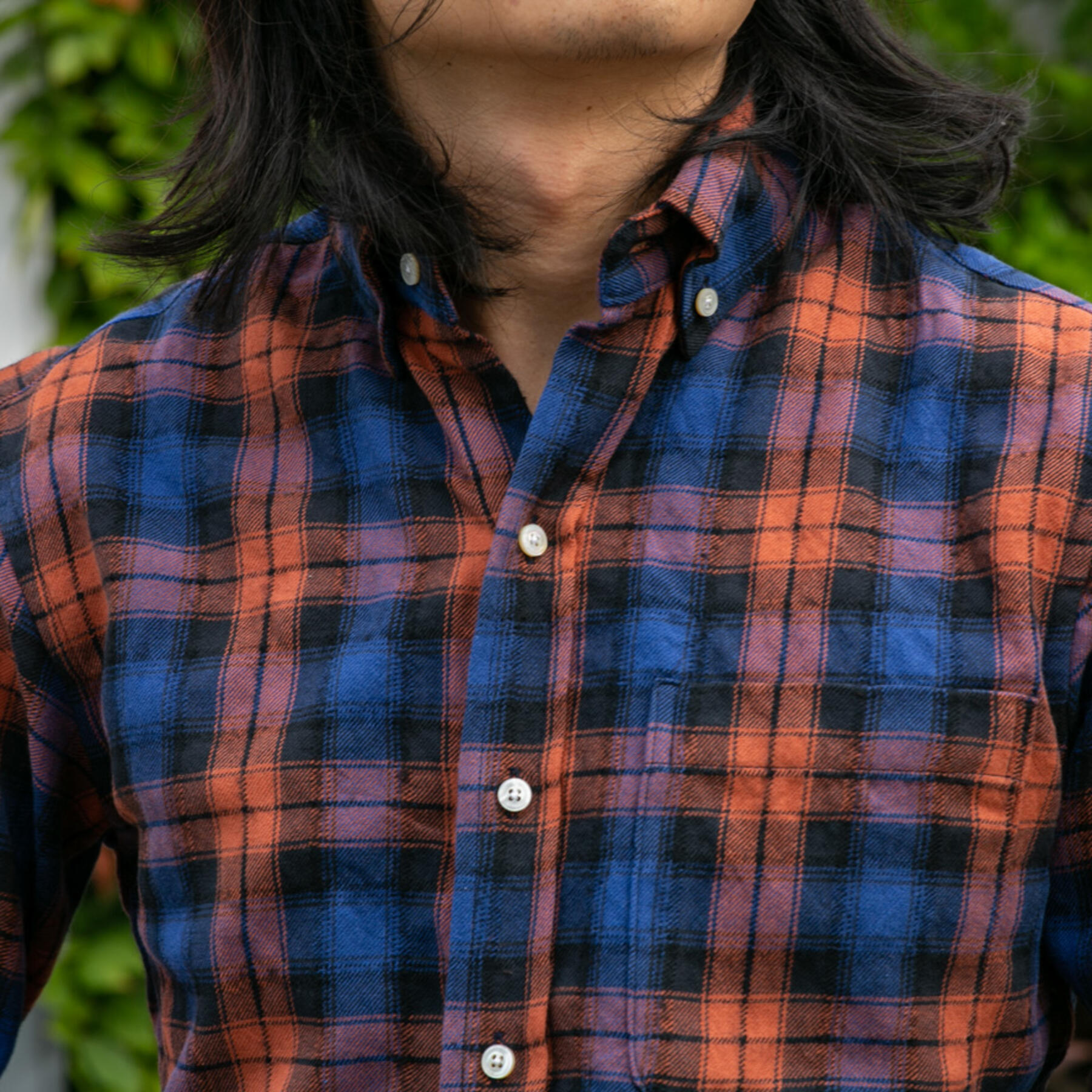 gustin #640 wool flow - royal orange
