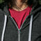 gustin superlight heather zip hoodie - charcoal