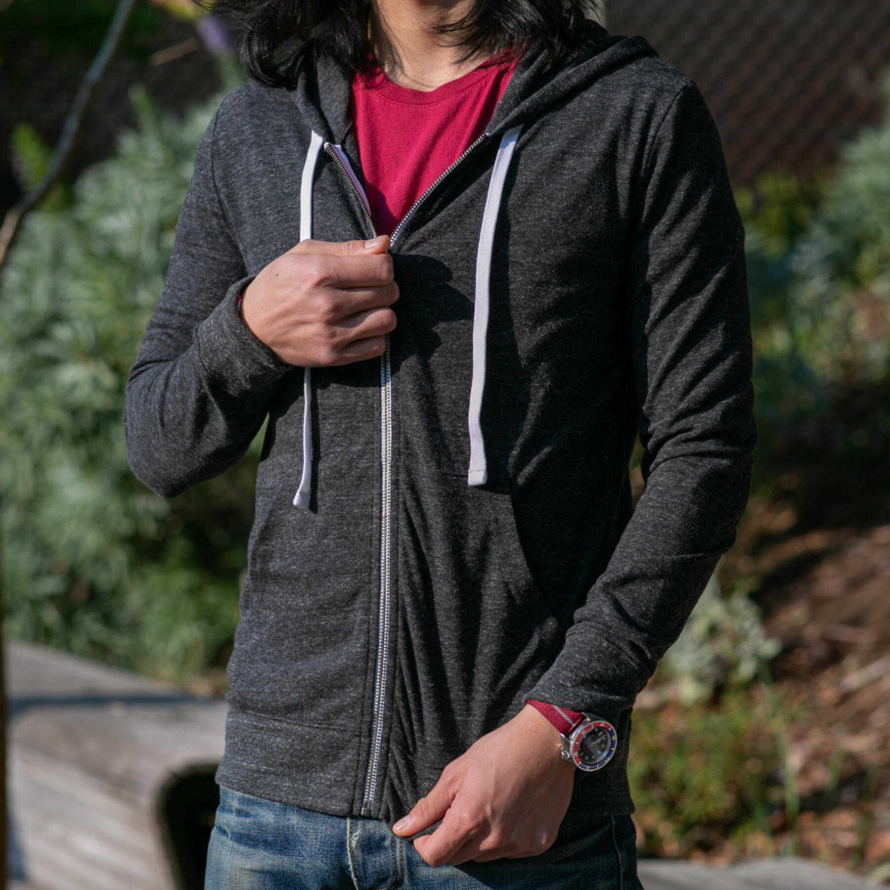 gustin superlight heather zip hoodie - 3 pack