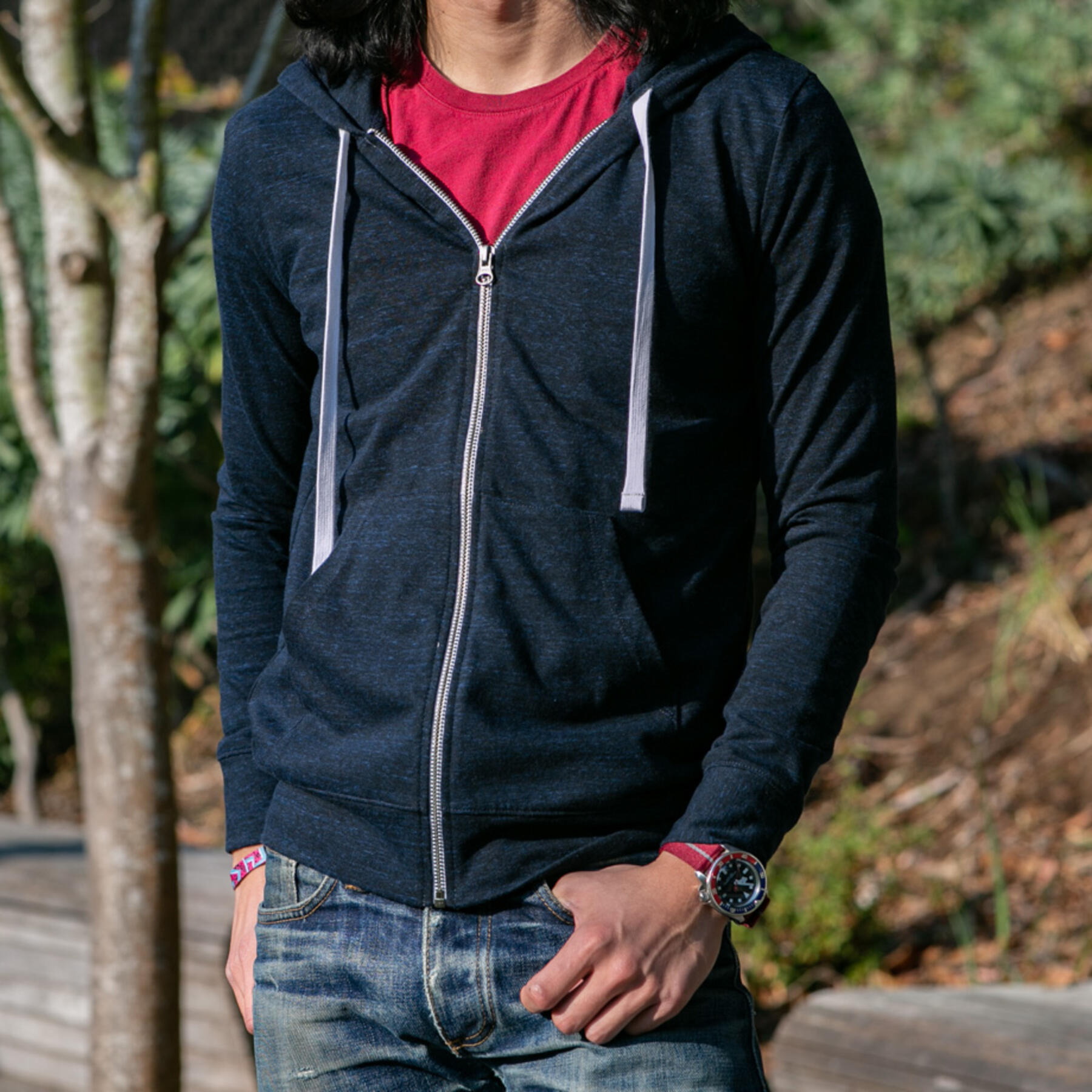 gustin superlight heather zip hoodie - 3 pack
