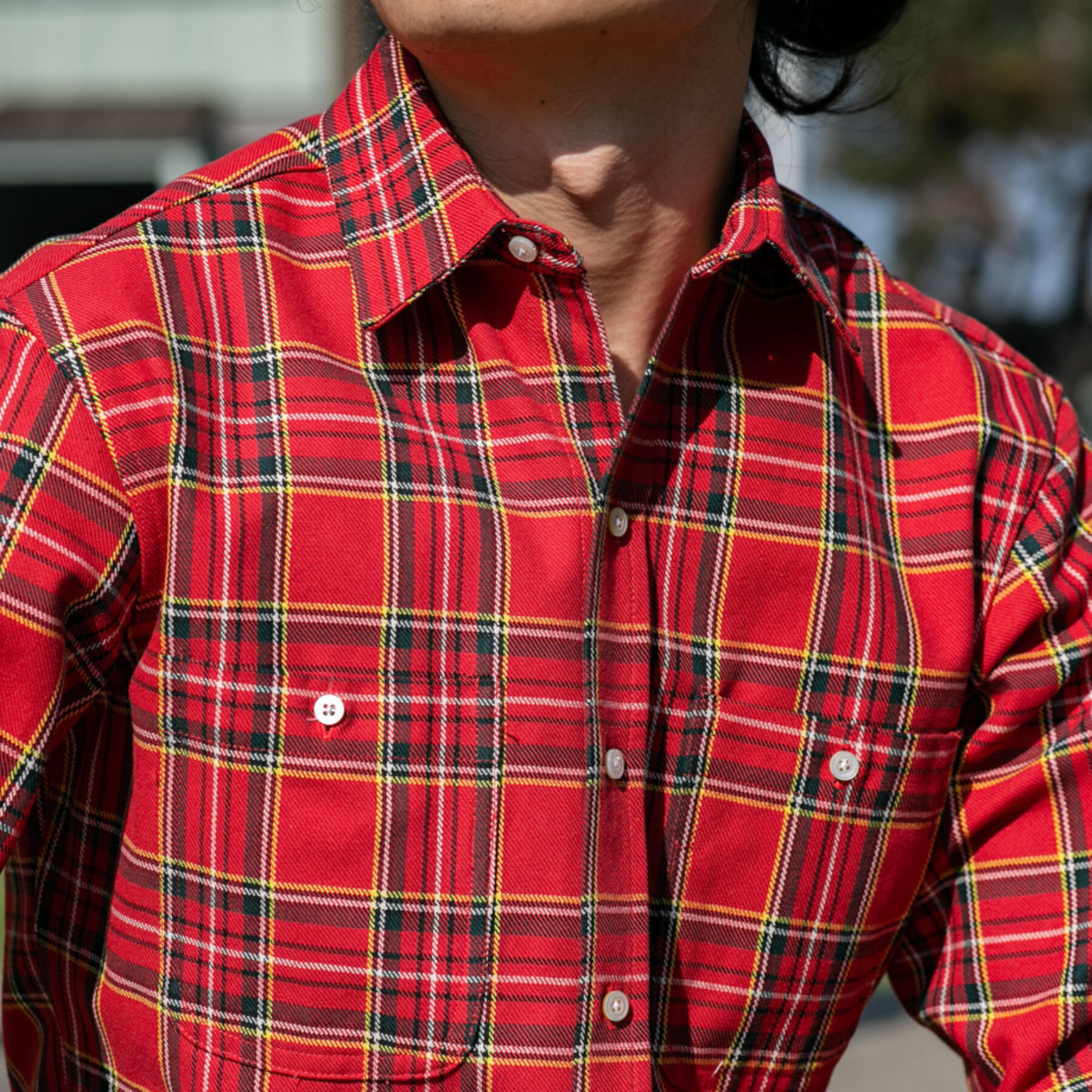 gustin #654 superheavy twill - red
