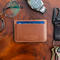 gustin simple wallet - chromexcel tan