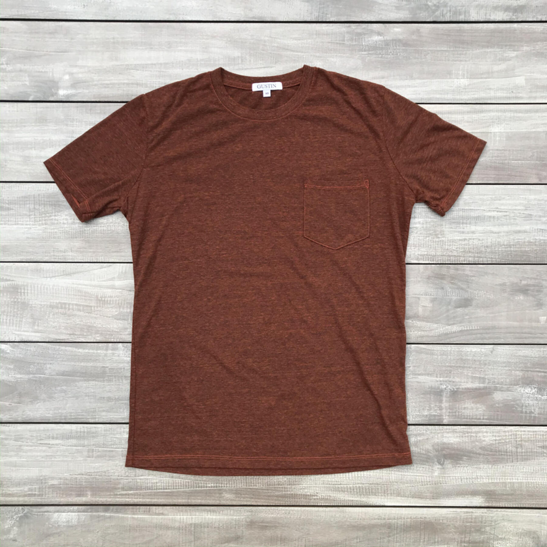 gustin heather pocket t-shirt 3pk - forest collection