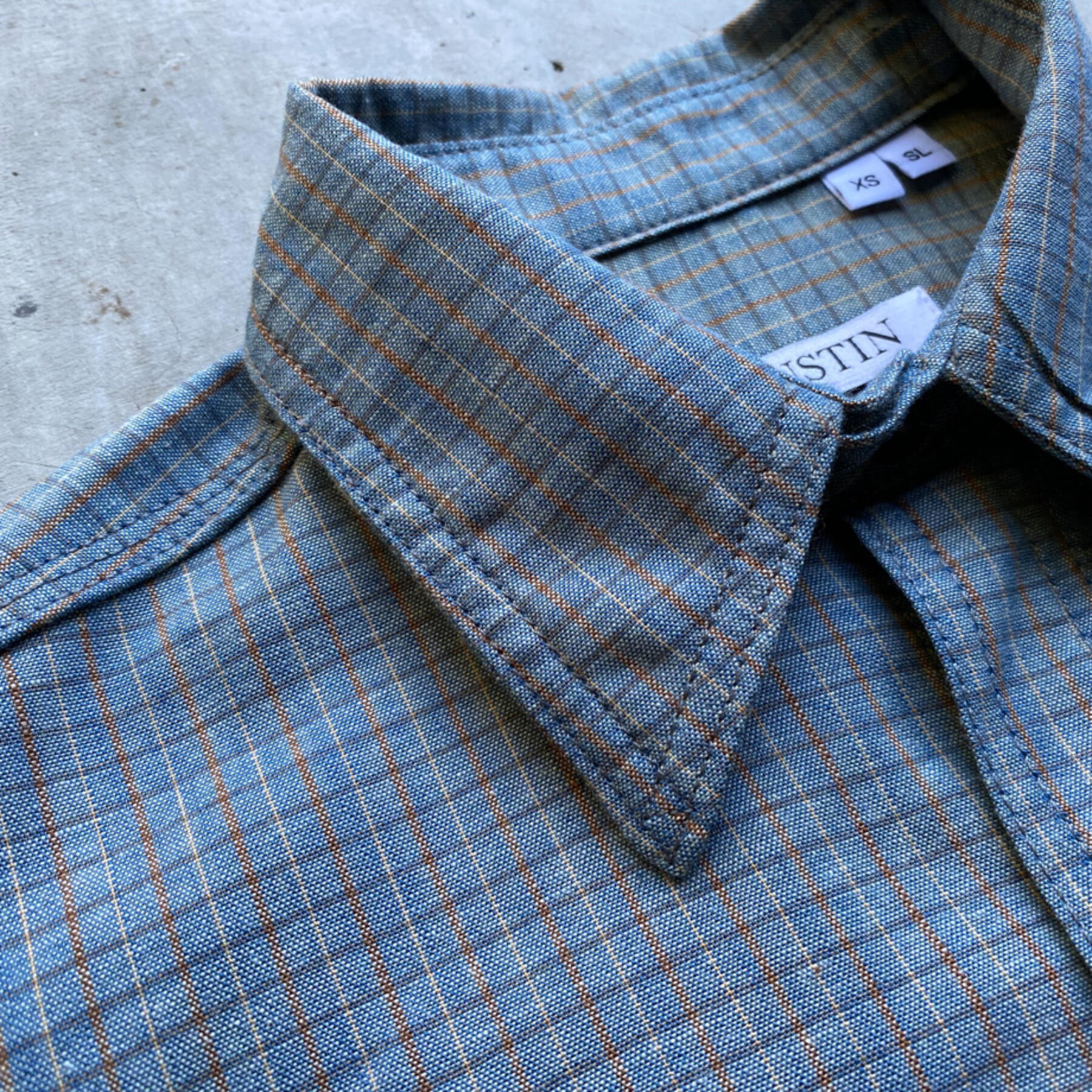 gustin #35 antique chambray workshirt