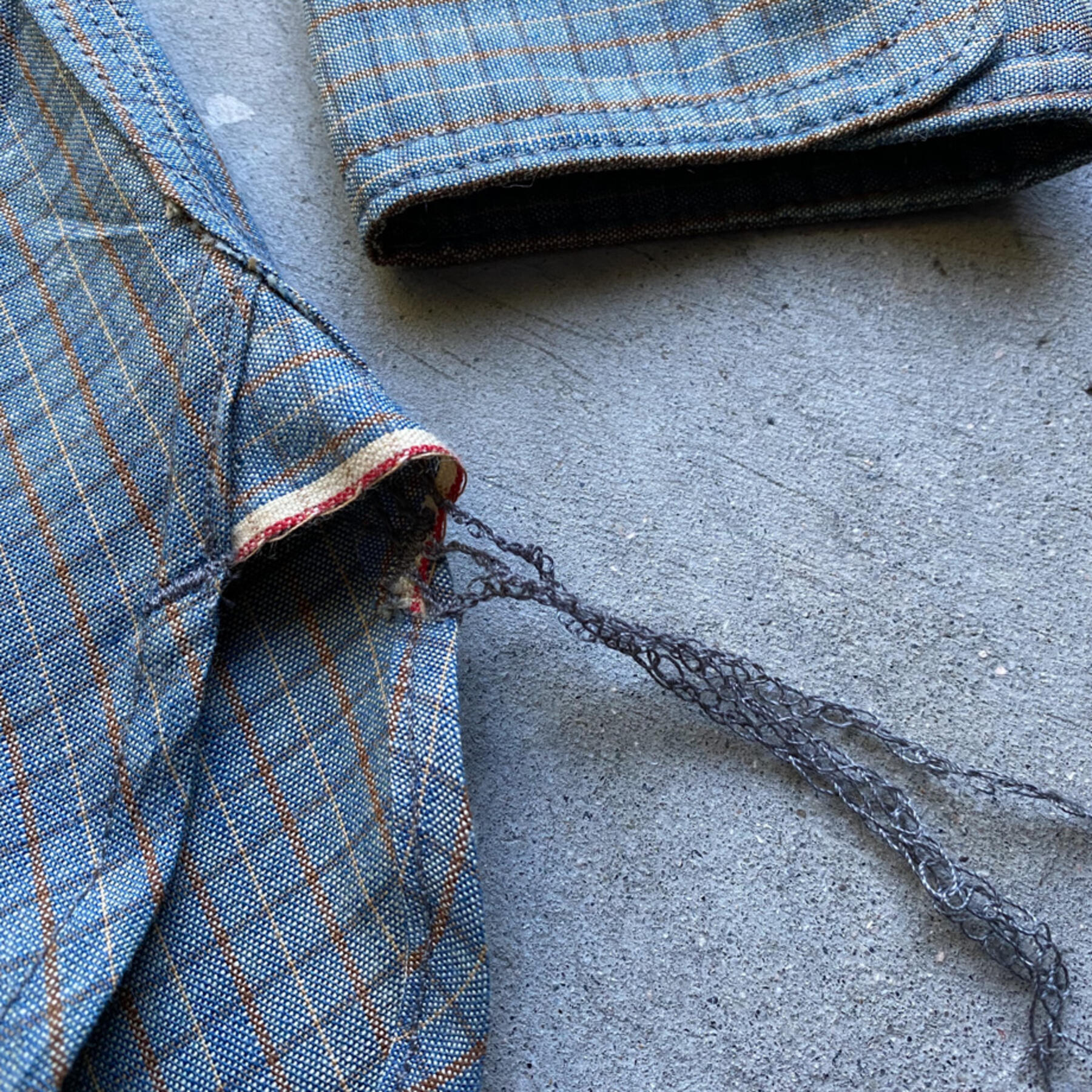 gustin #35 antique chambray workshirt