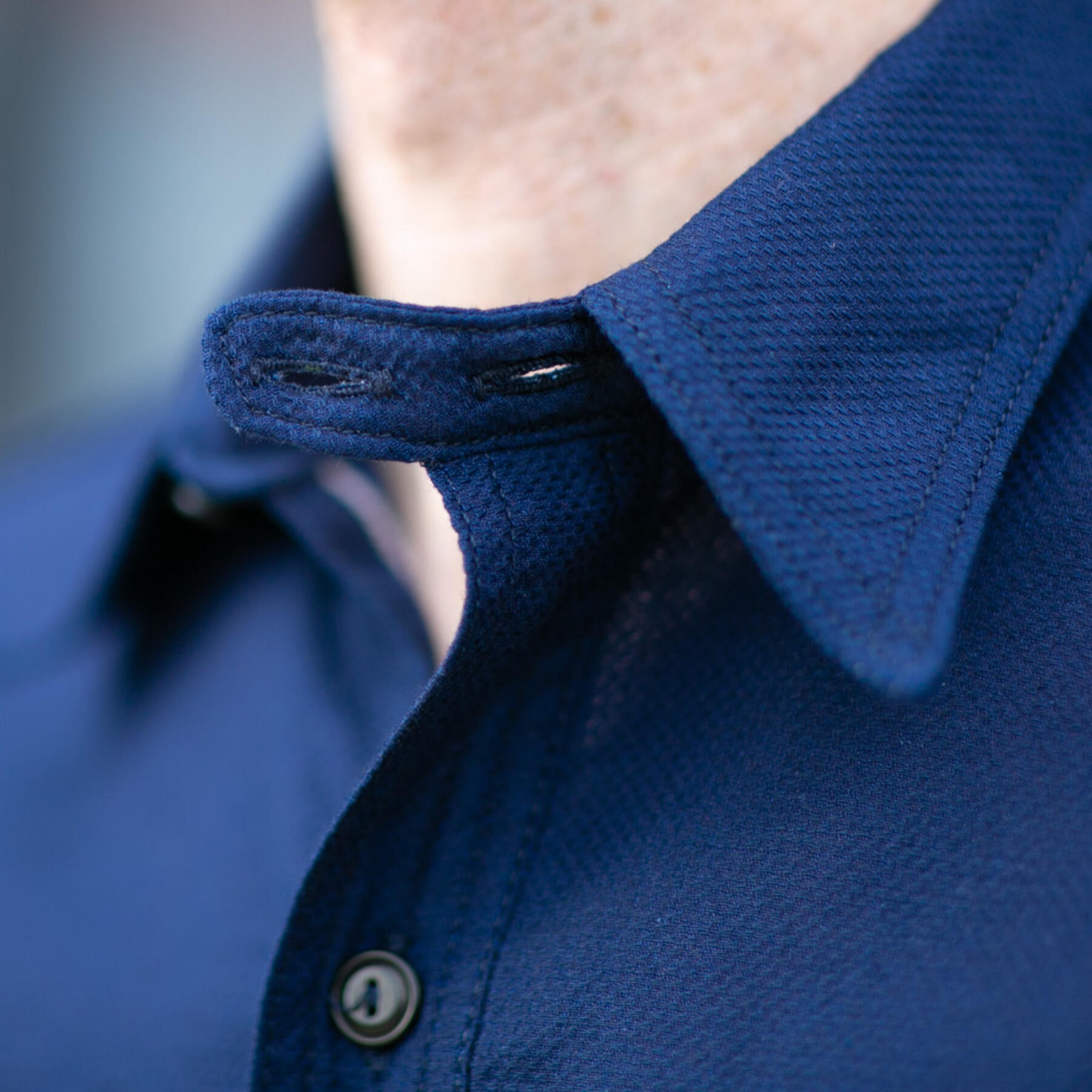 gustin #42 indigo doby workshirt