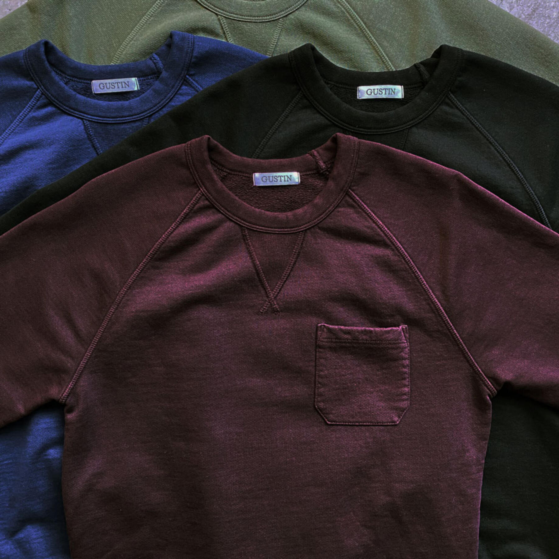 gustin pocket sweatshirt 4pk