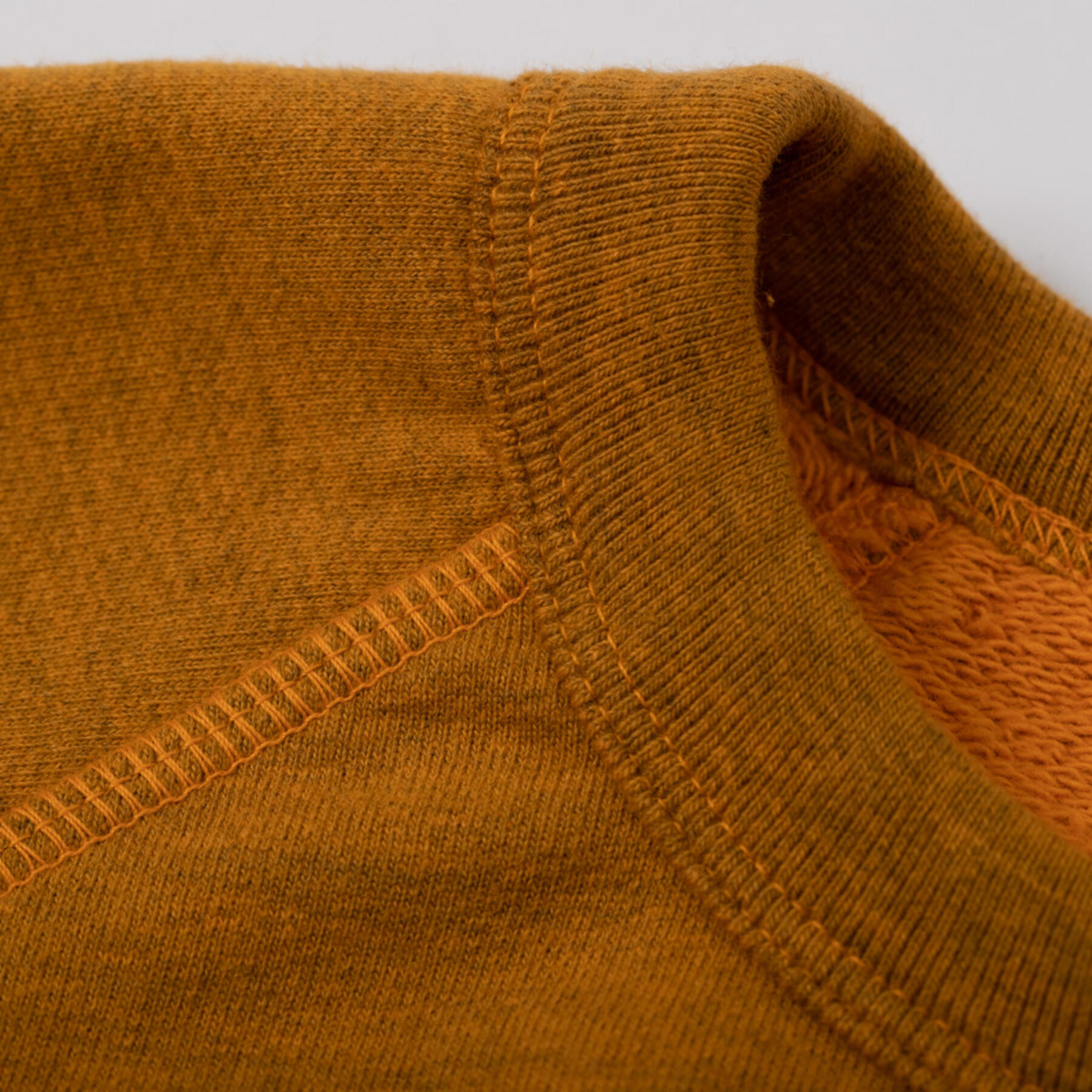 gustin usa crewneck sweatshirt - saffron