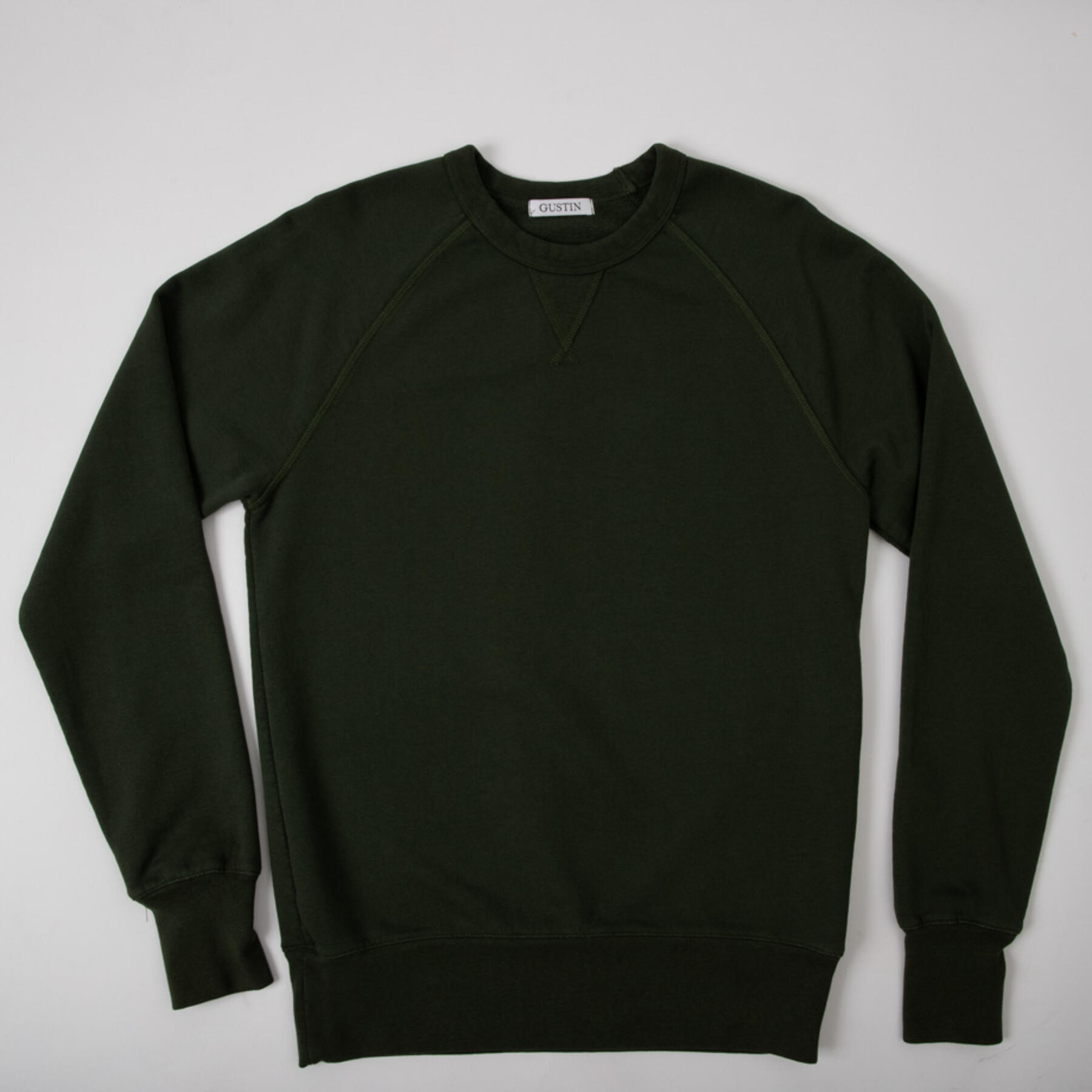 gustin usa crewneck sweatshirt - hunter green