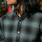 gustin #712 black emerald flannel