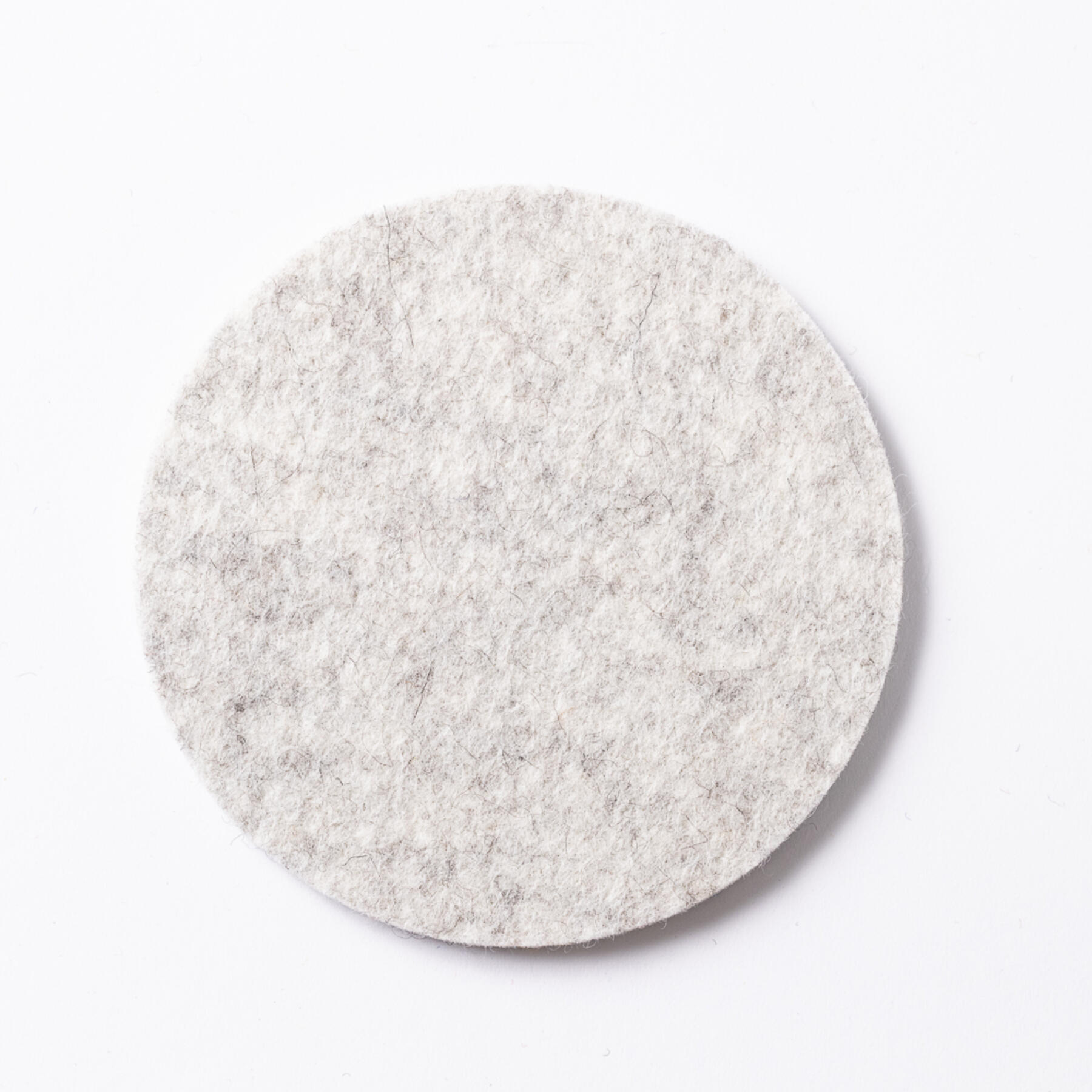 gustin spark merino wool coaster 4 pack - heather natural