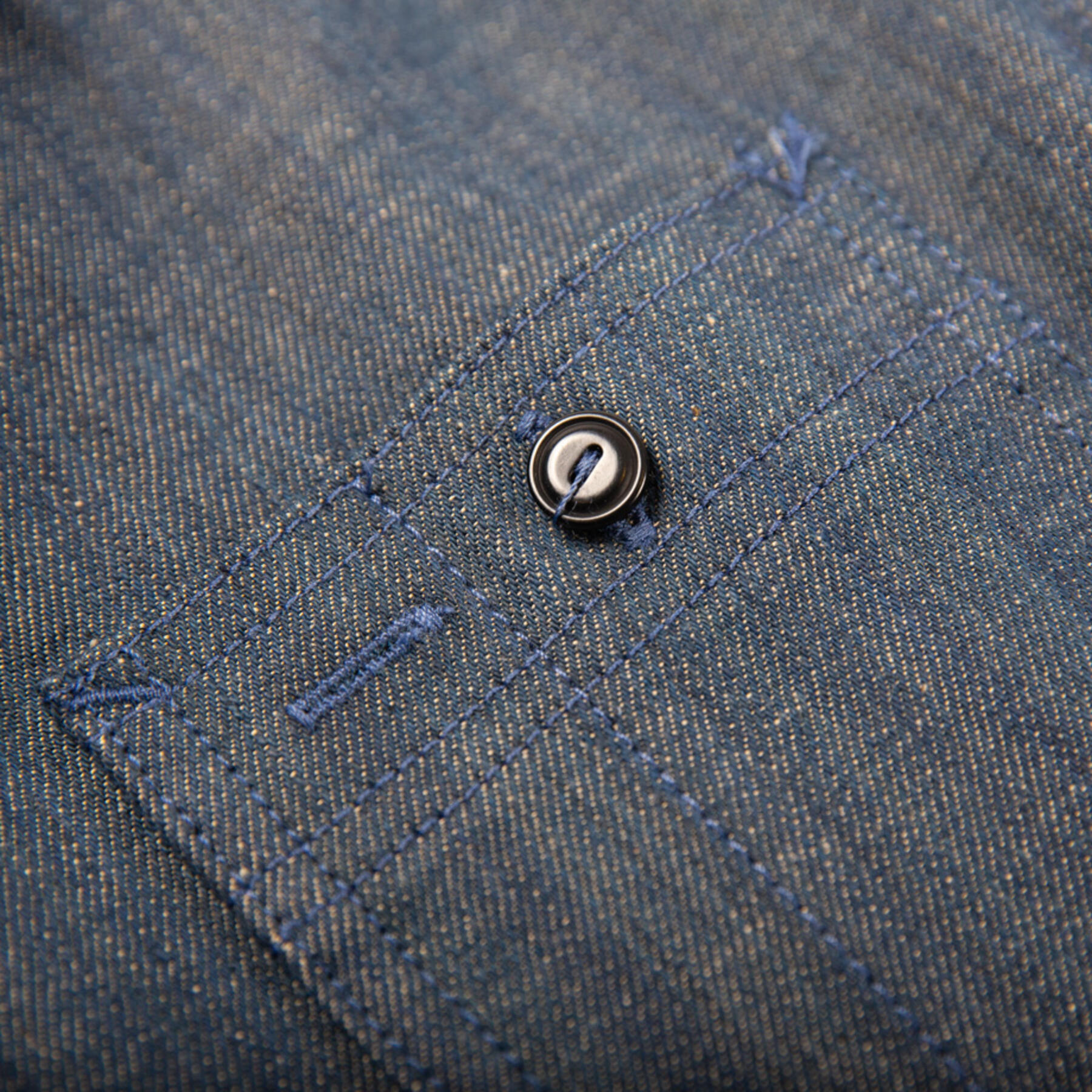 gustin #37 antique indigo selvedge workshirt