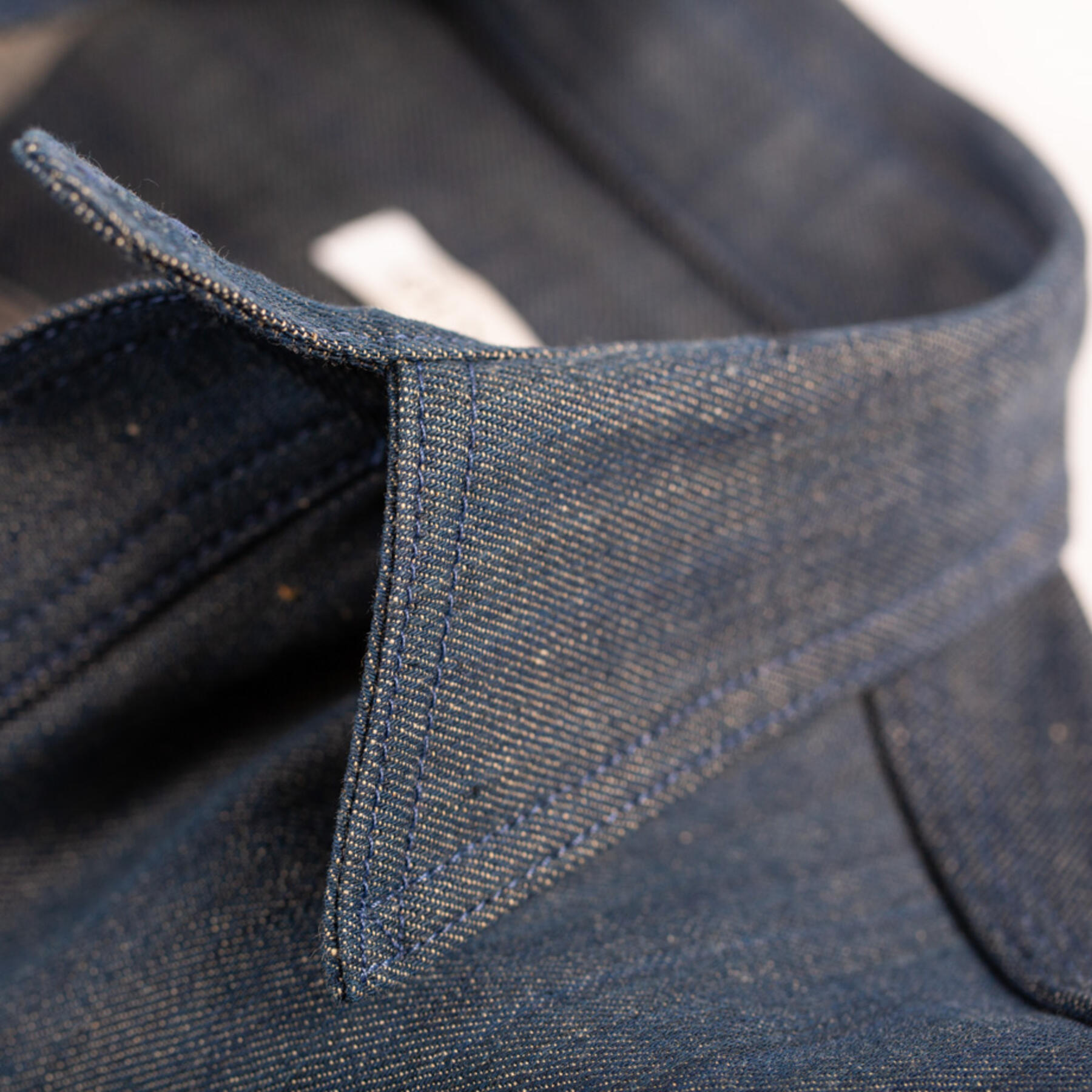 gustin #37 antique indigo selvedge workshirt