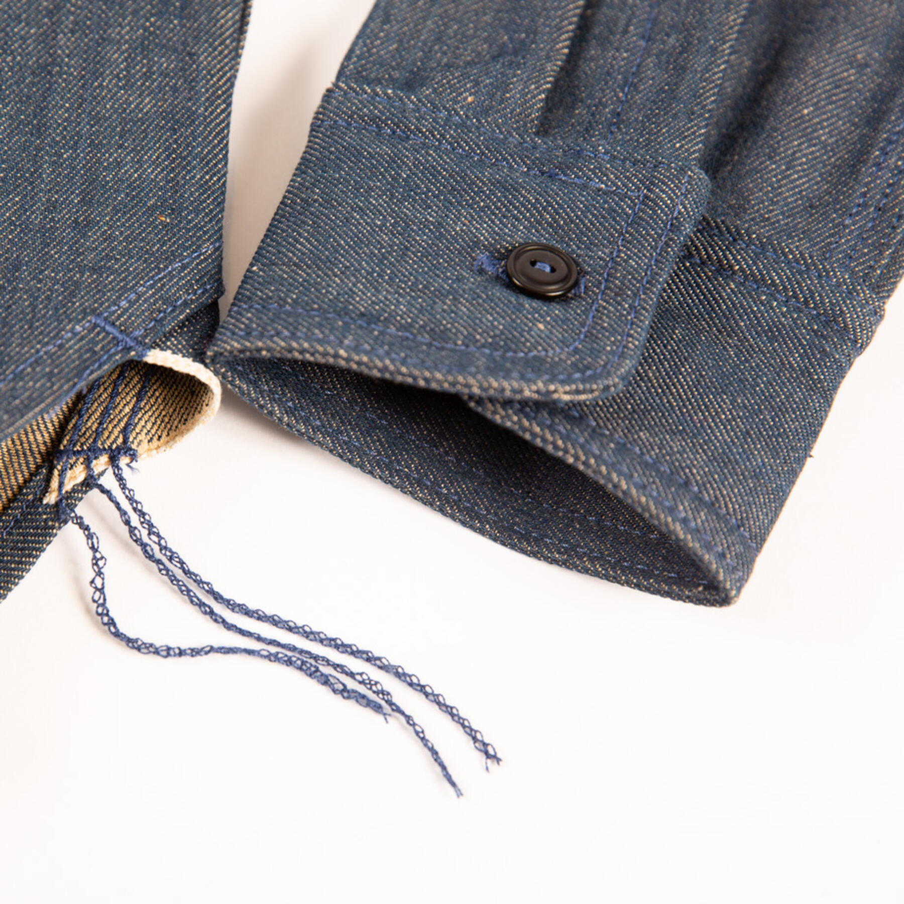 gustin #37 antique indigo selvedge workshirt