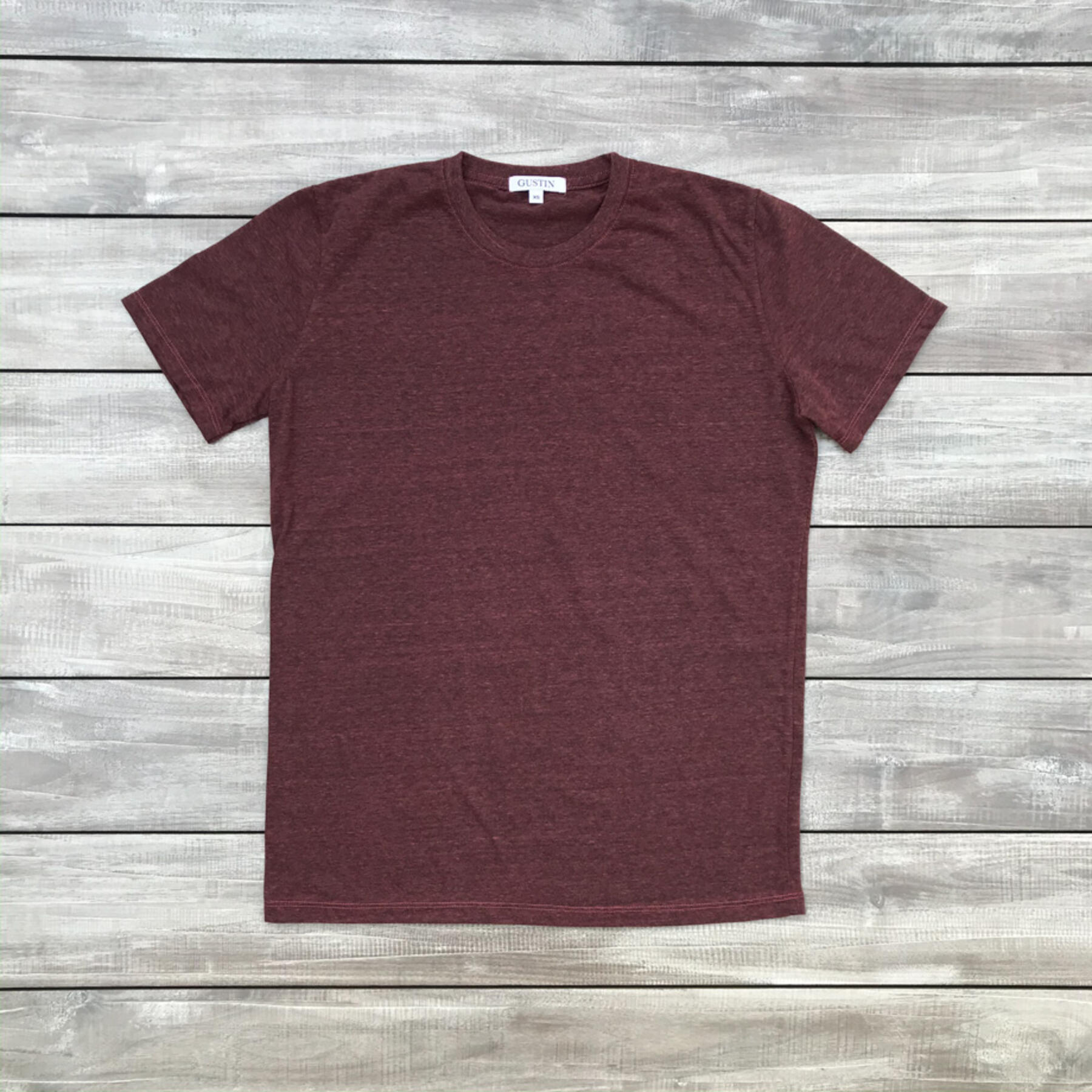 gustin rust collection heather t-shirt 4pk