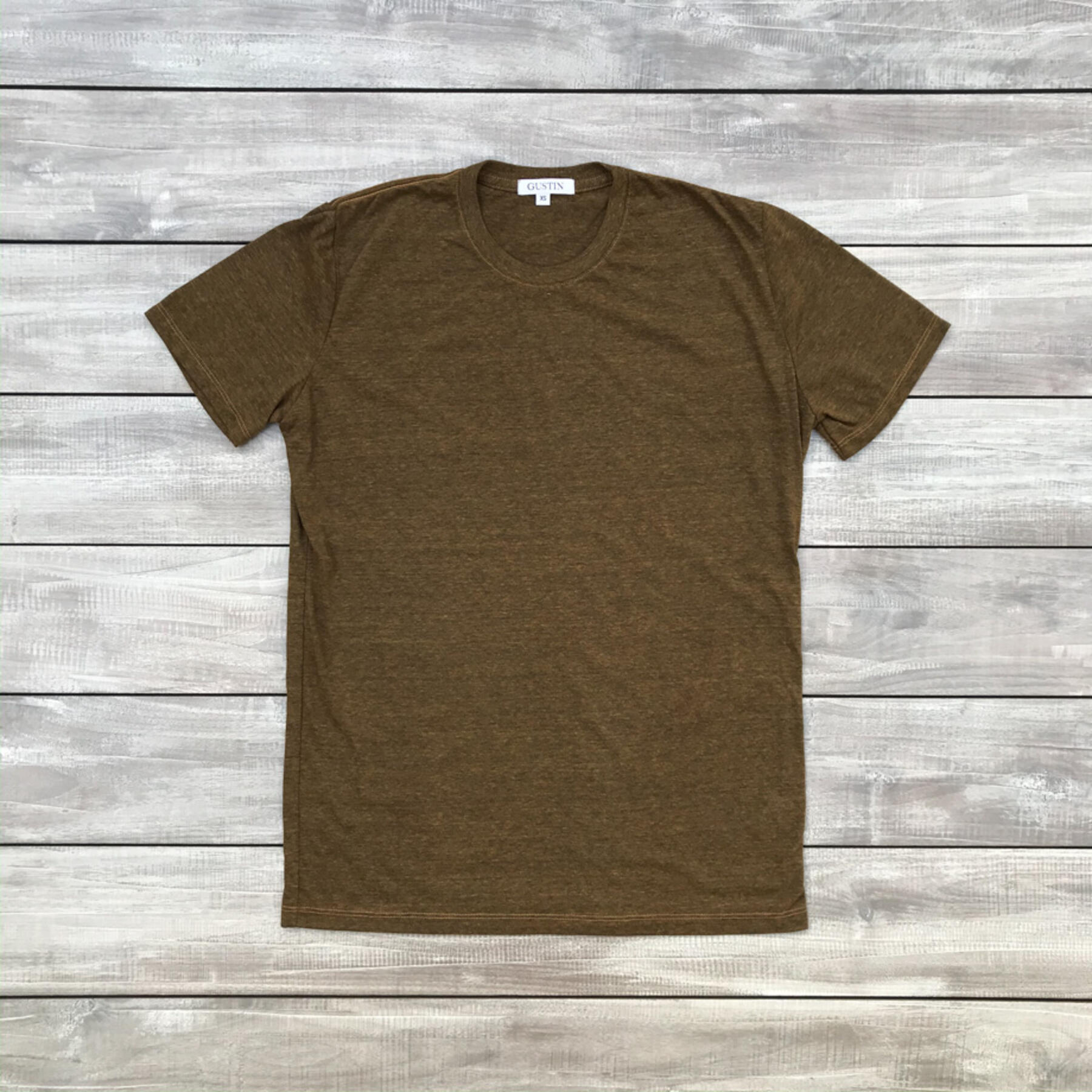 gustin rust collection heather t-shirt 4pk