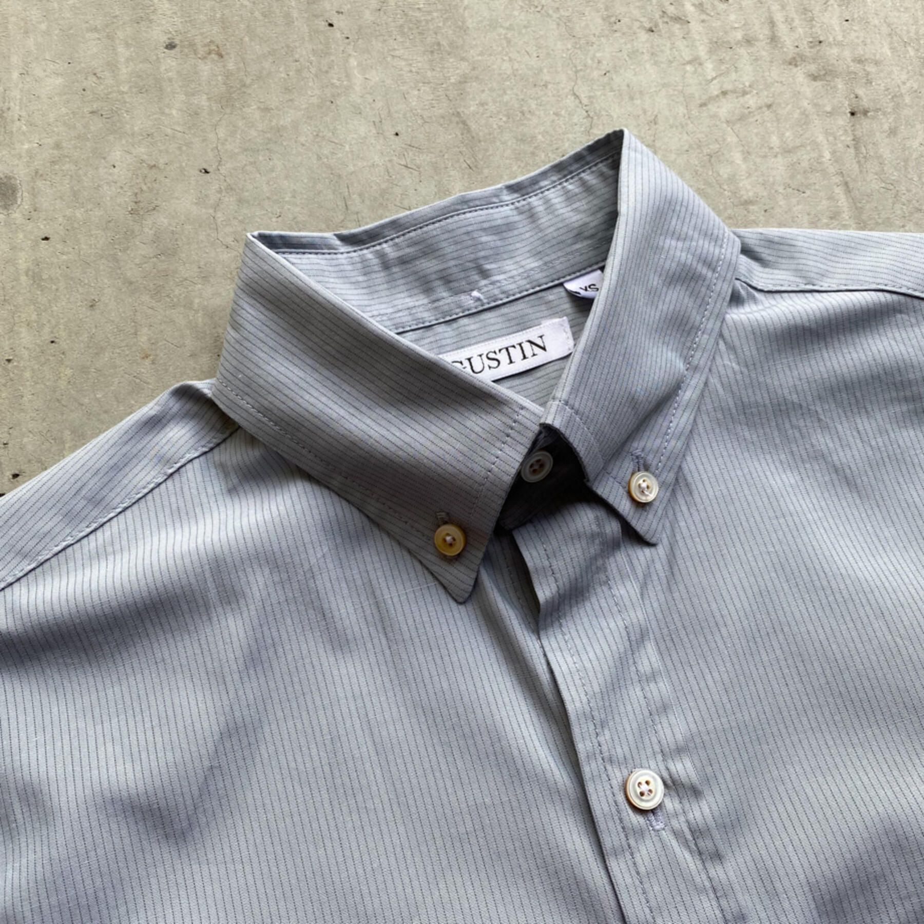 gustin #717 slatexolive pinstripe