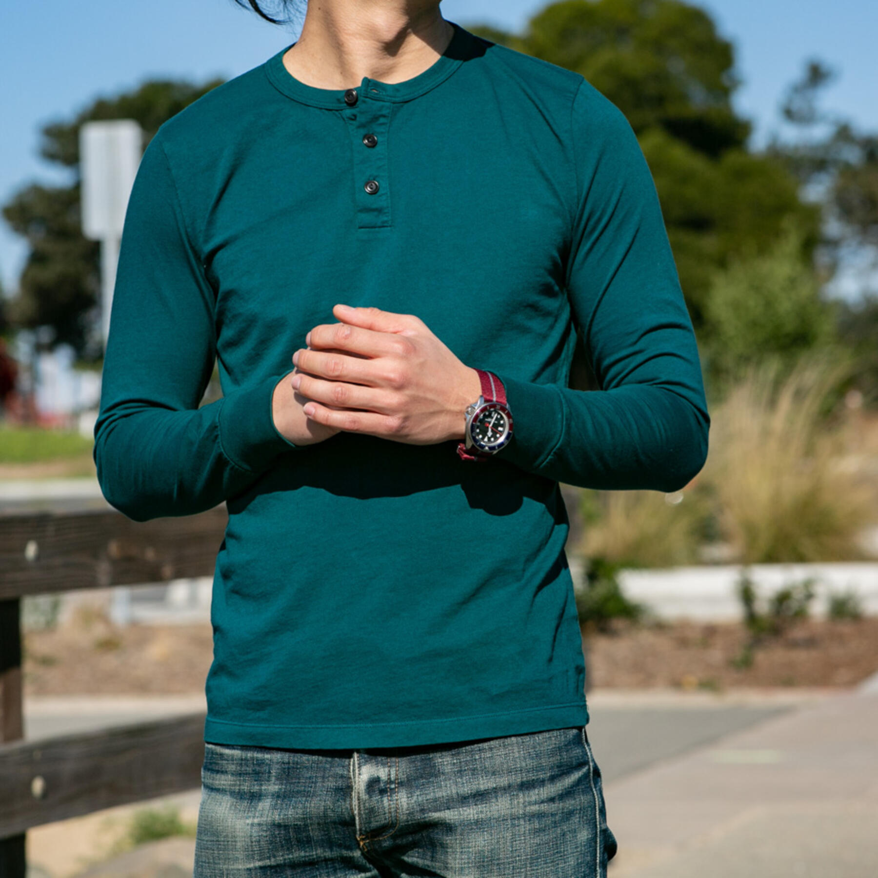 gustin henley - teal