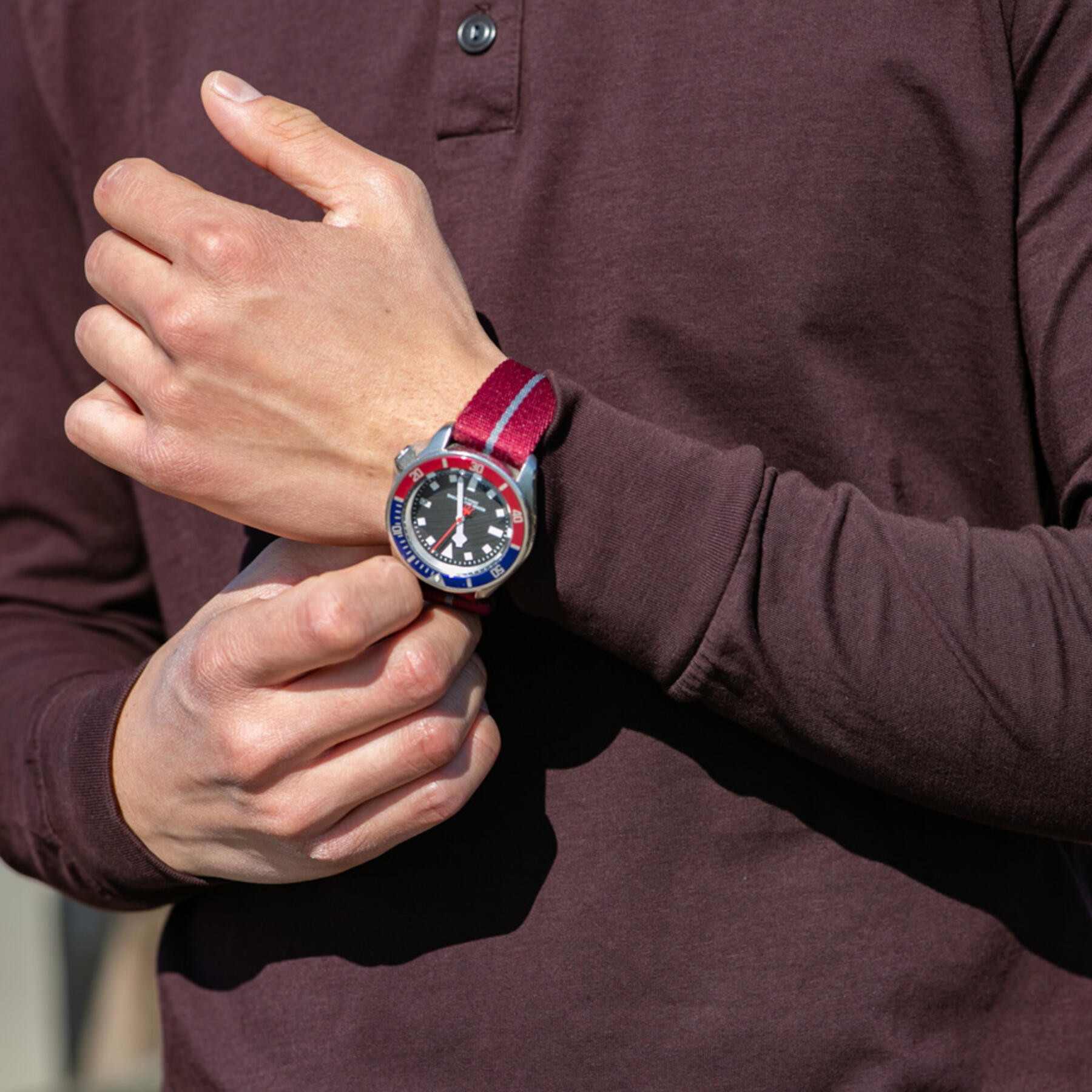 gustin henley - oxblood