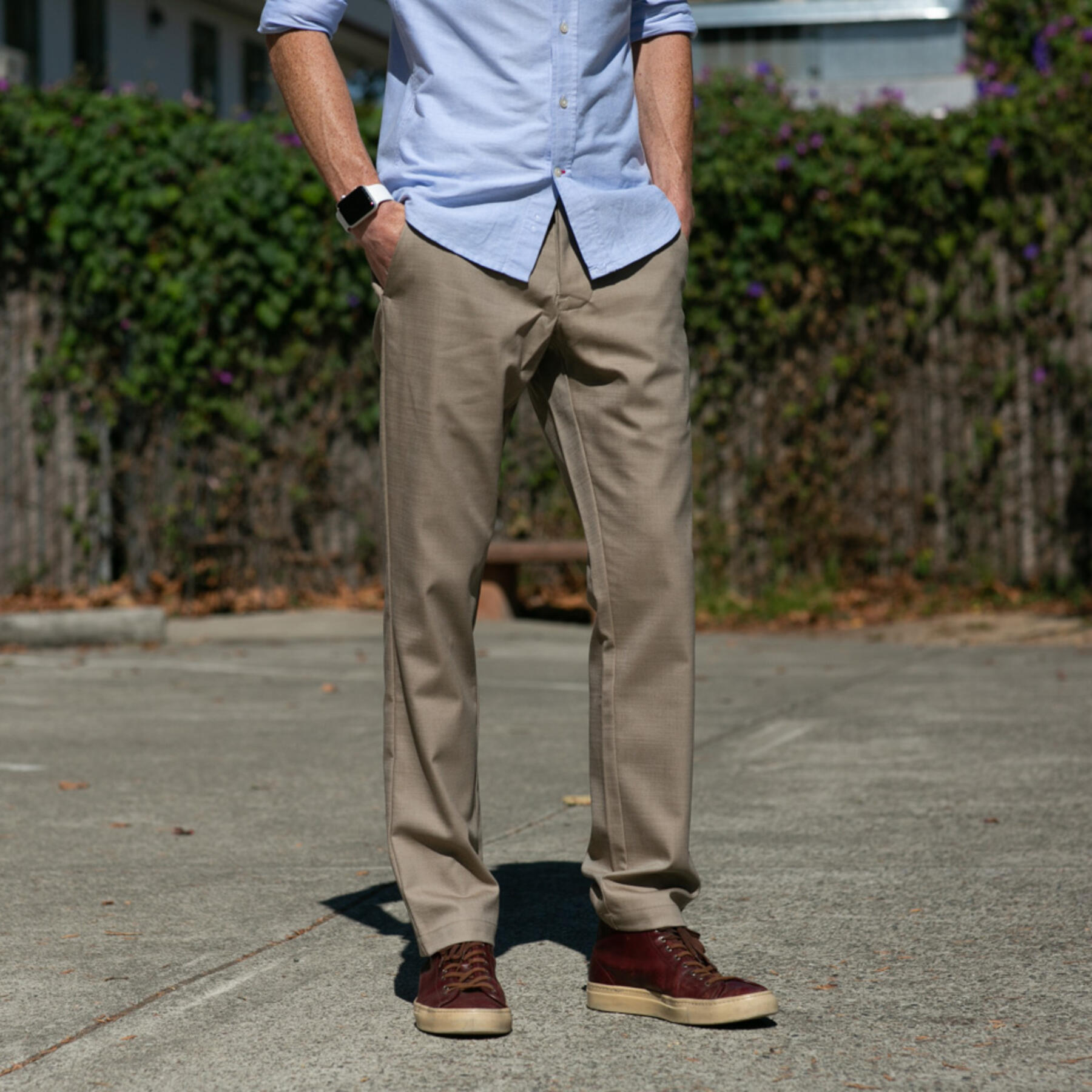 gustin #206 superfine stone chinos