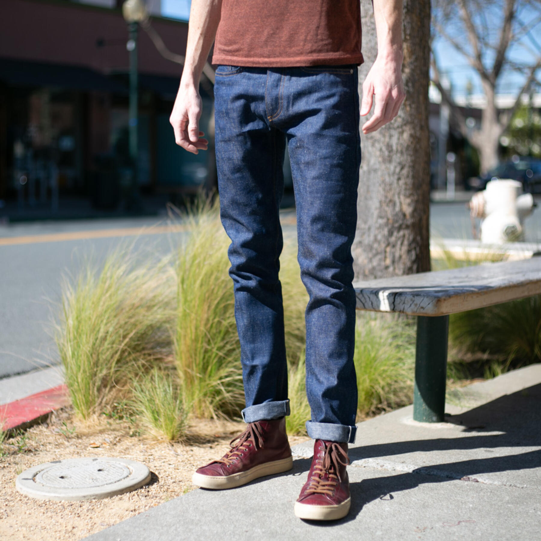 gustin #471 superlight indigoxgrey nep