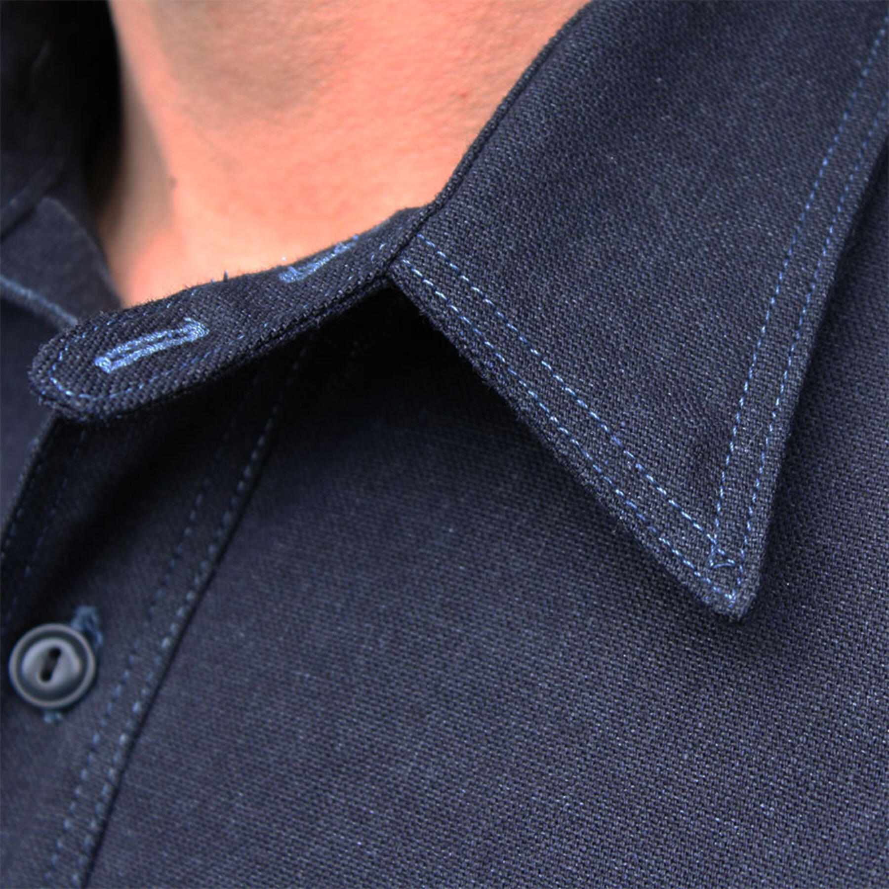 gustin #17 cone food tray workshirt