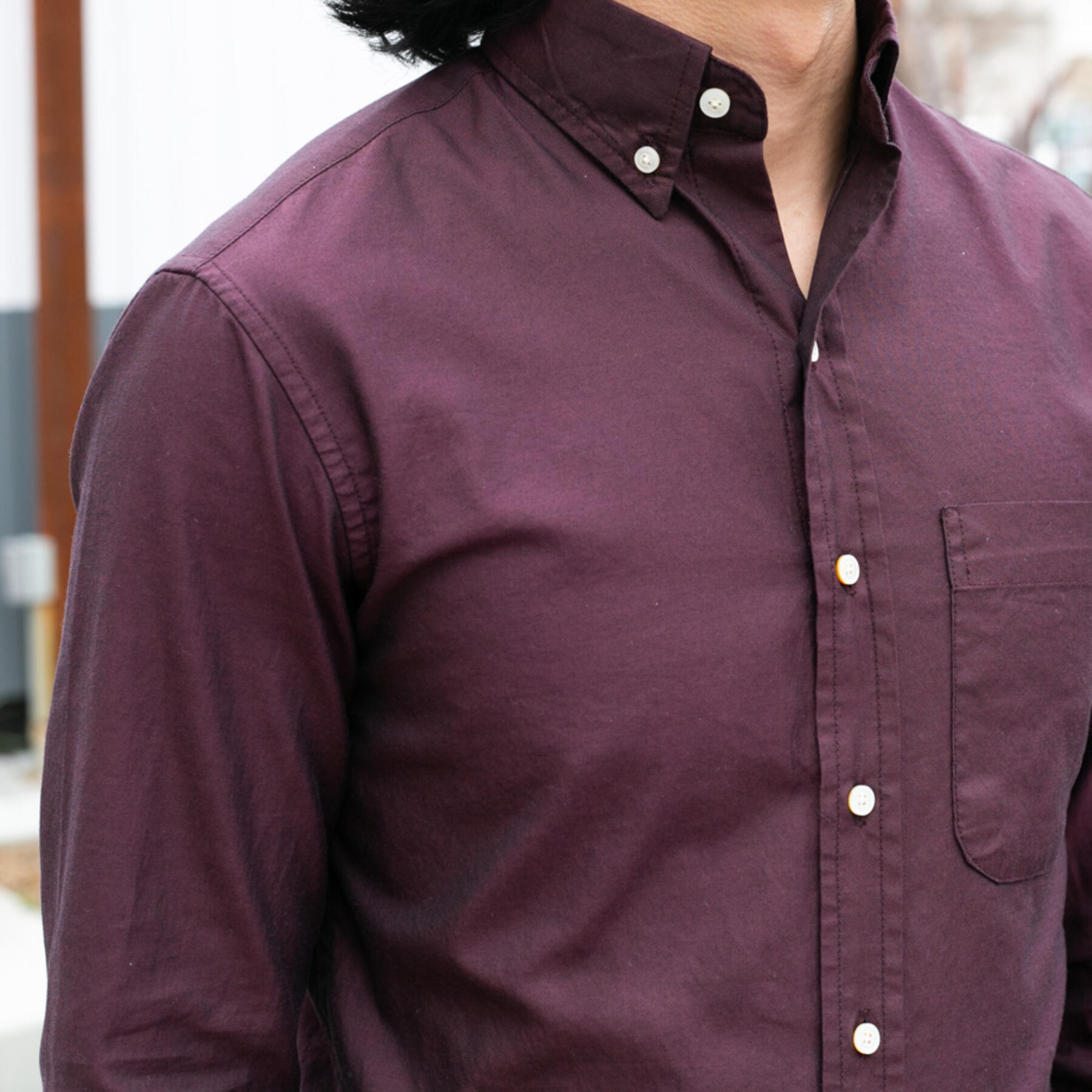 gustin #730 egyptian giza cotton - oxbloodxblack