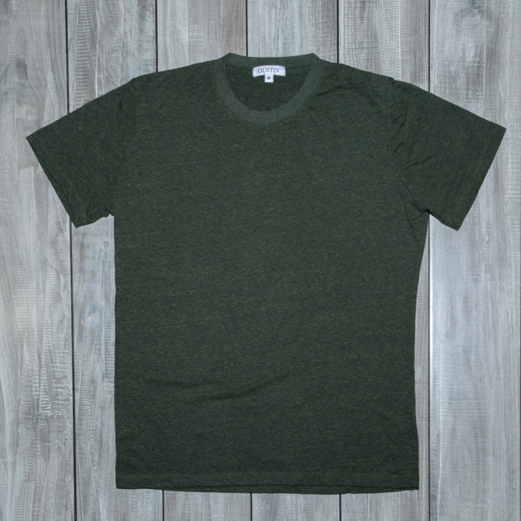 gustin usa heather t-shirt - pine