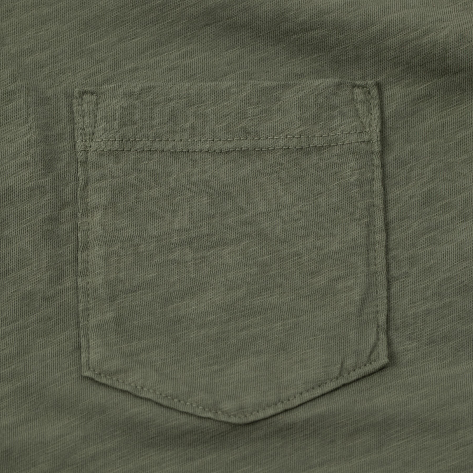 gustin slub pocket henley - army