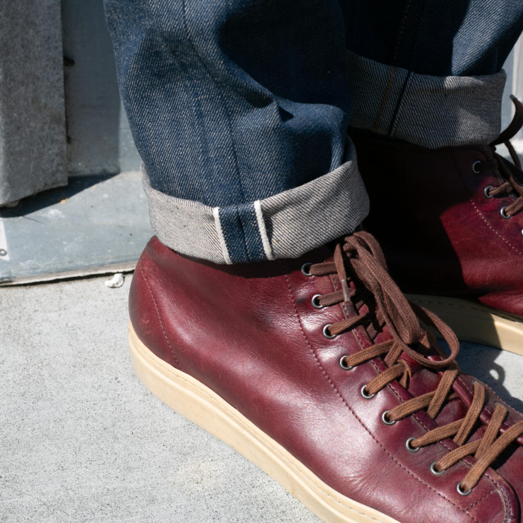 gustin #473 antique indigo selvedge