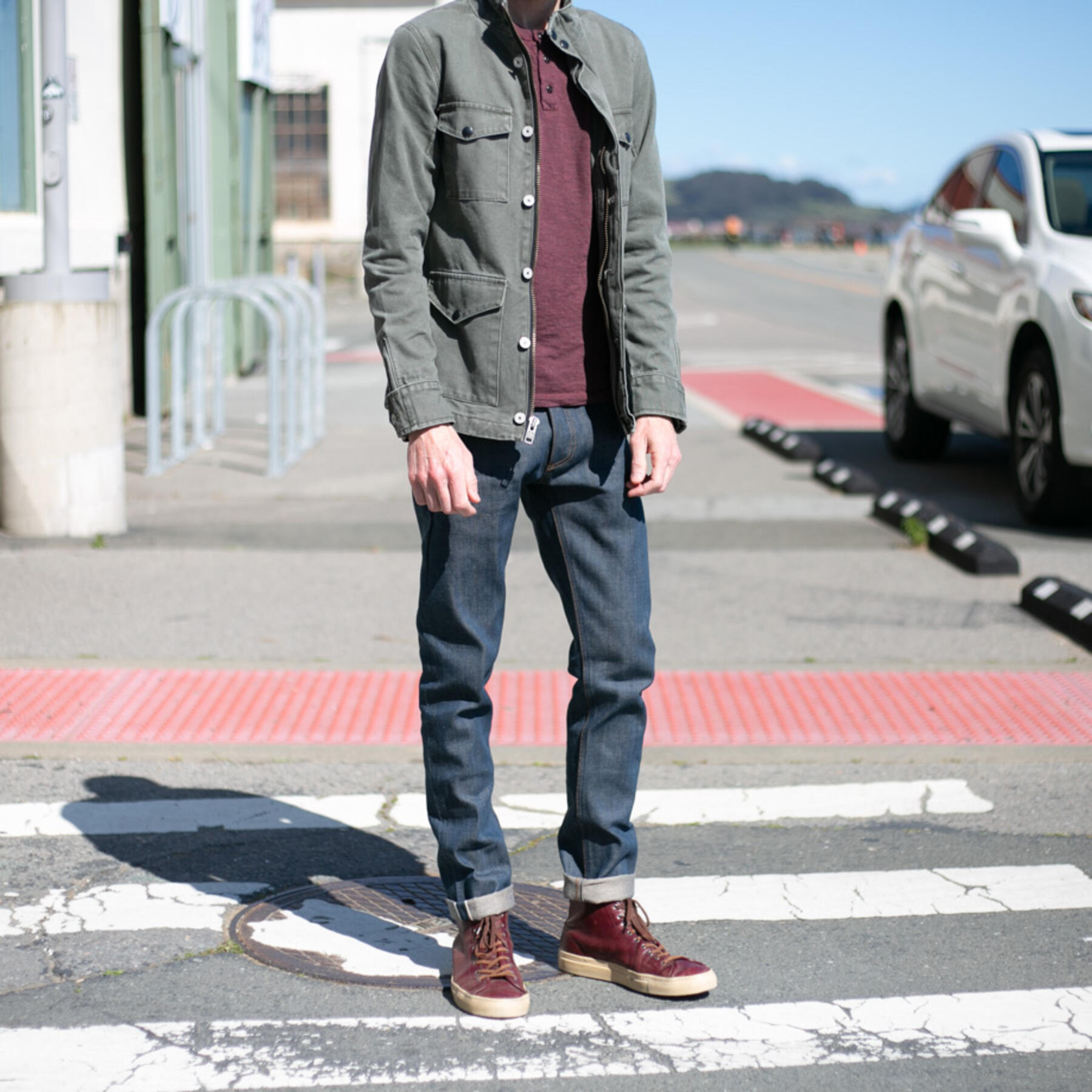 gustin #473 antique indigo selvedge