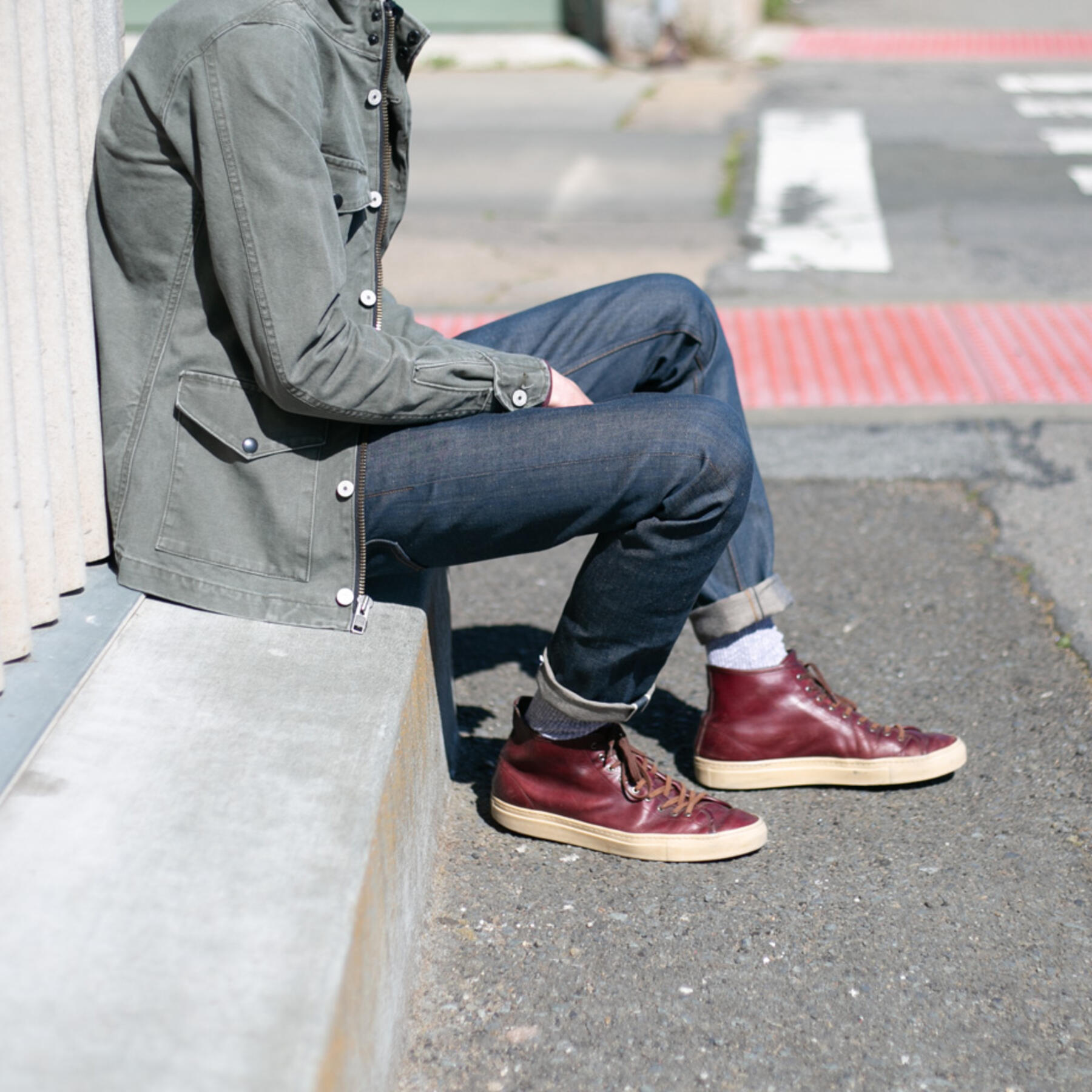 gustin #473 antique indigo selvedge