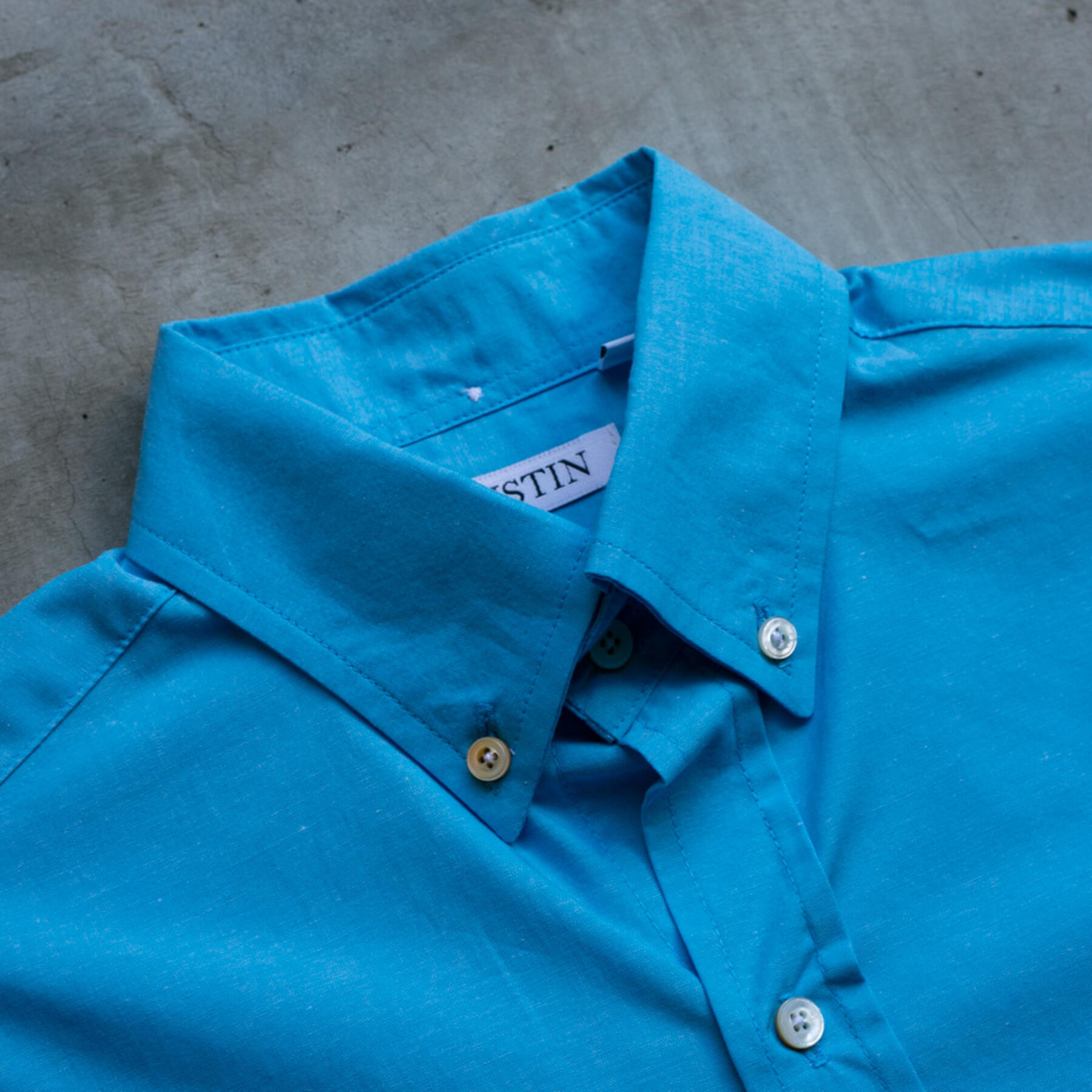 gustin #743 superfine chambray - aqua