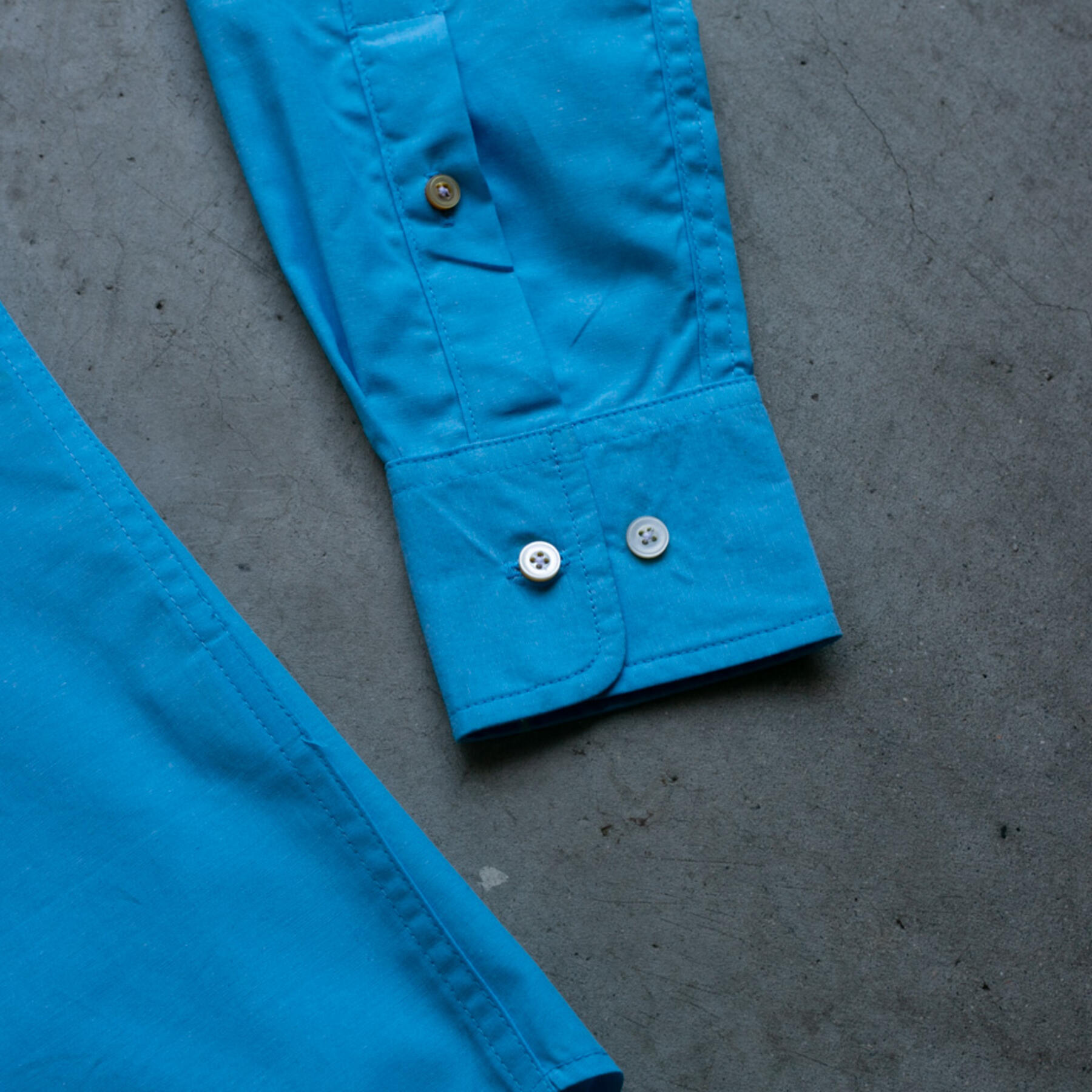gustin #743 superfine chambray - aqua