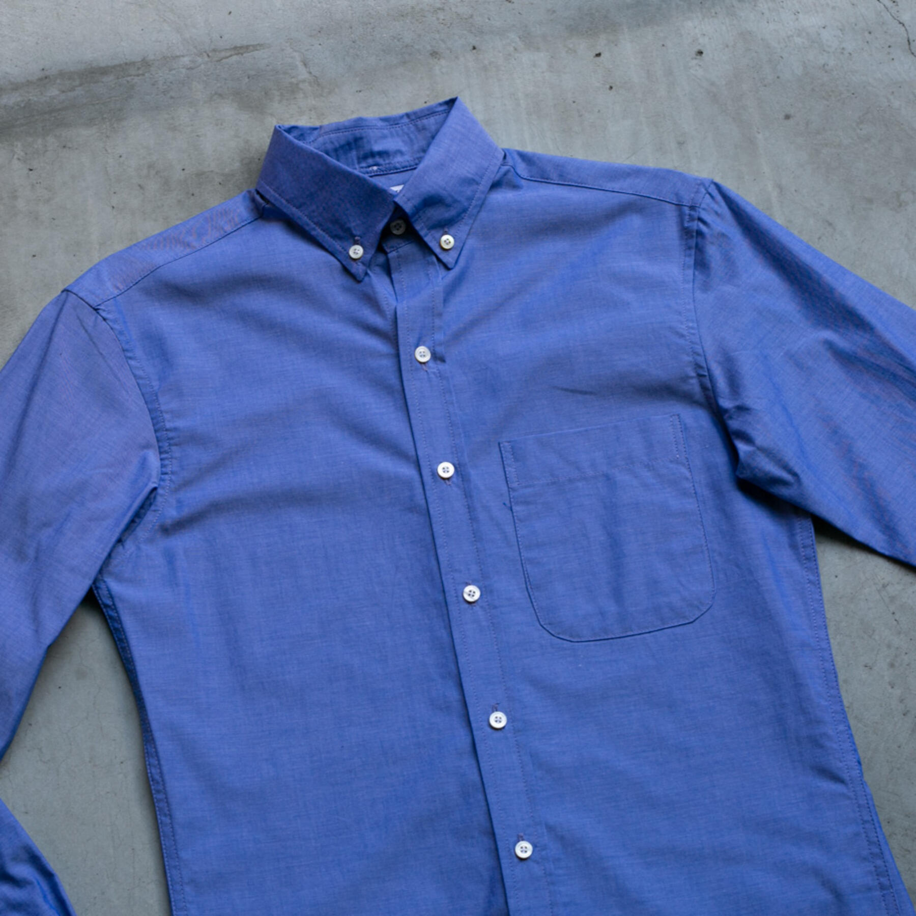 gustin #742 superfine chambray - indigo