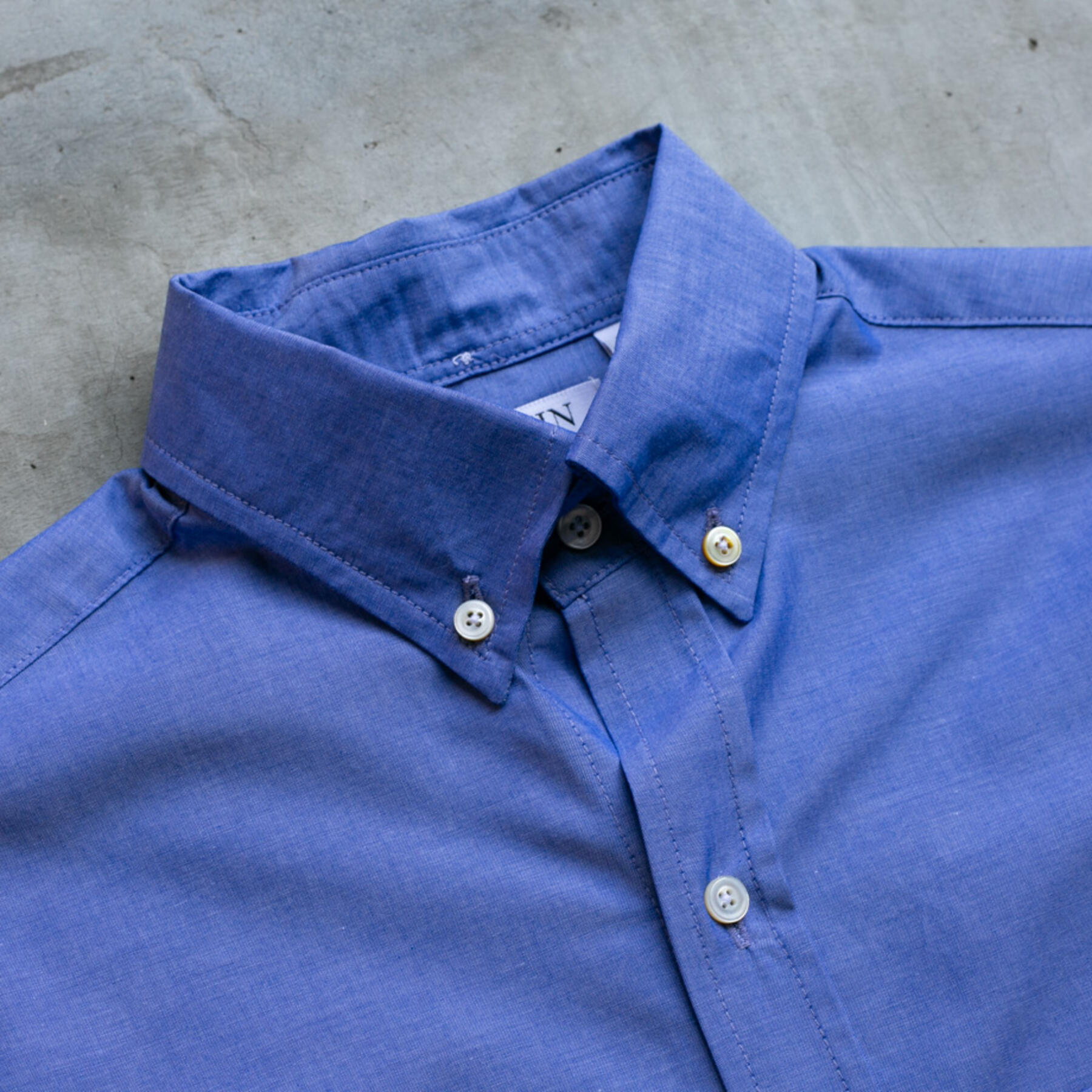 gustin #742 superfine chambray - indigo