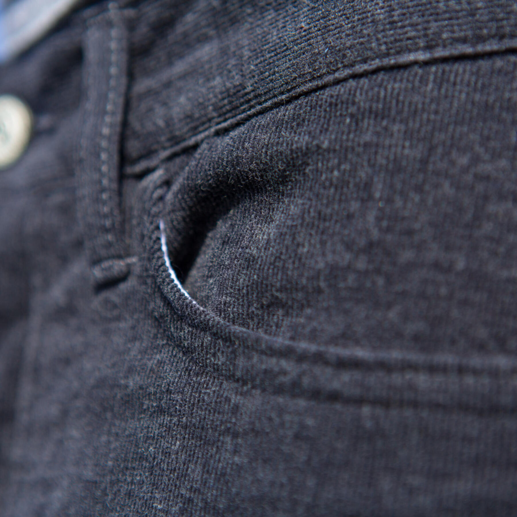 gustin #7 featherweight corduroy 5 pocket - navy
