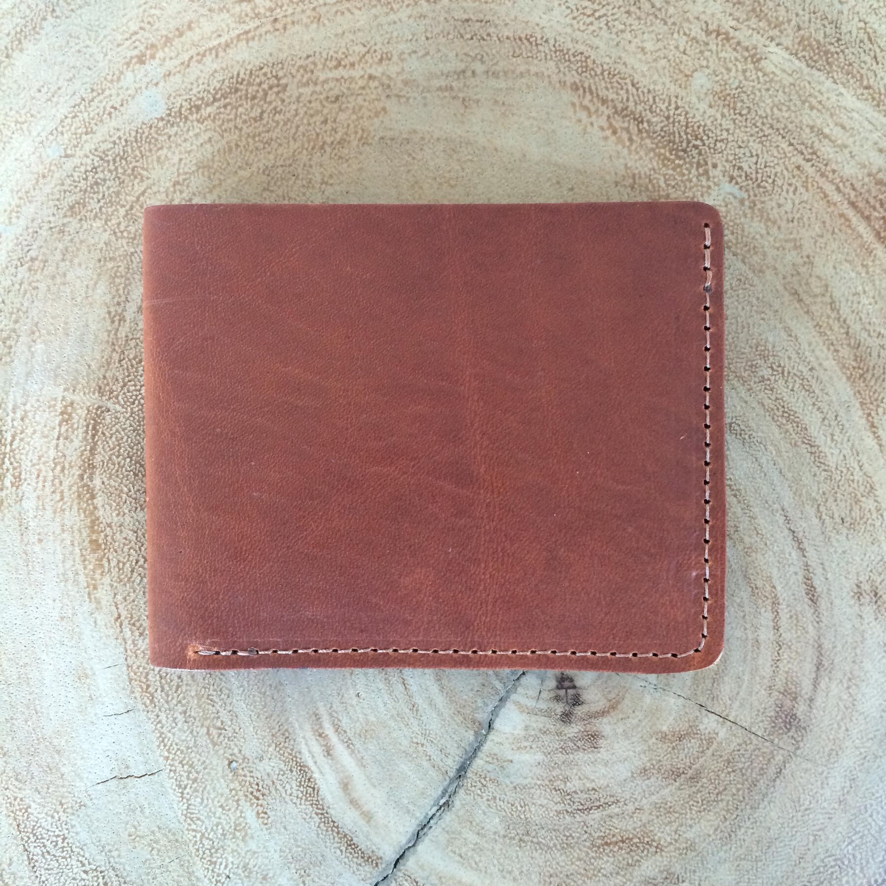 gustin horween english tan bifold 2