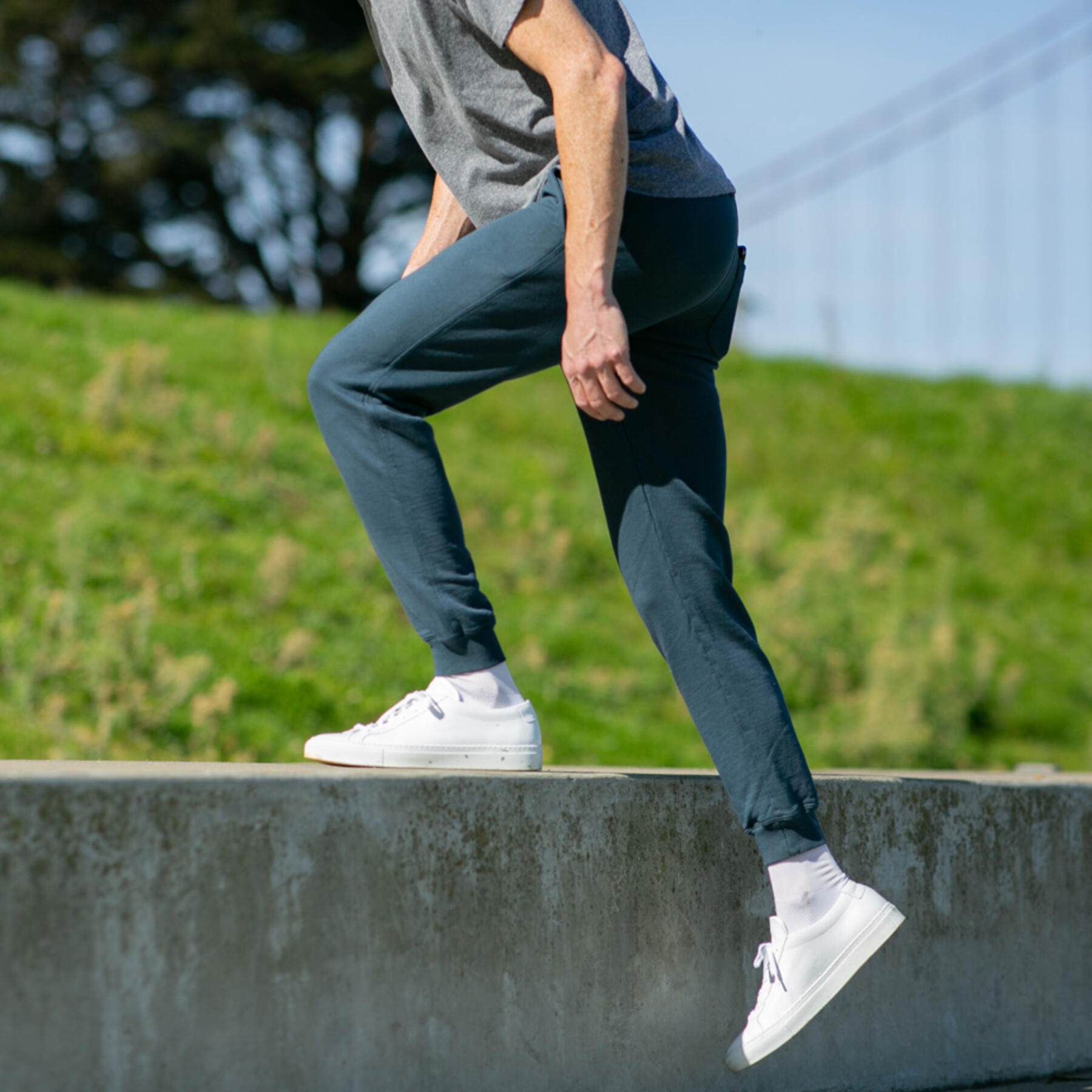 gustin sweatpants 3 pack (black, heather grey, vintage navy)