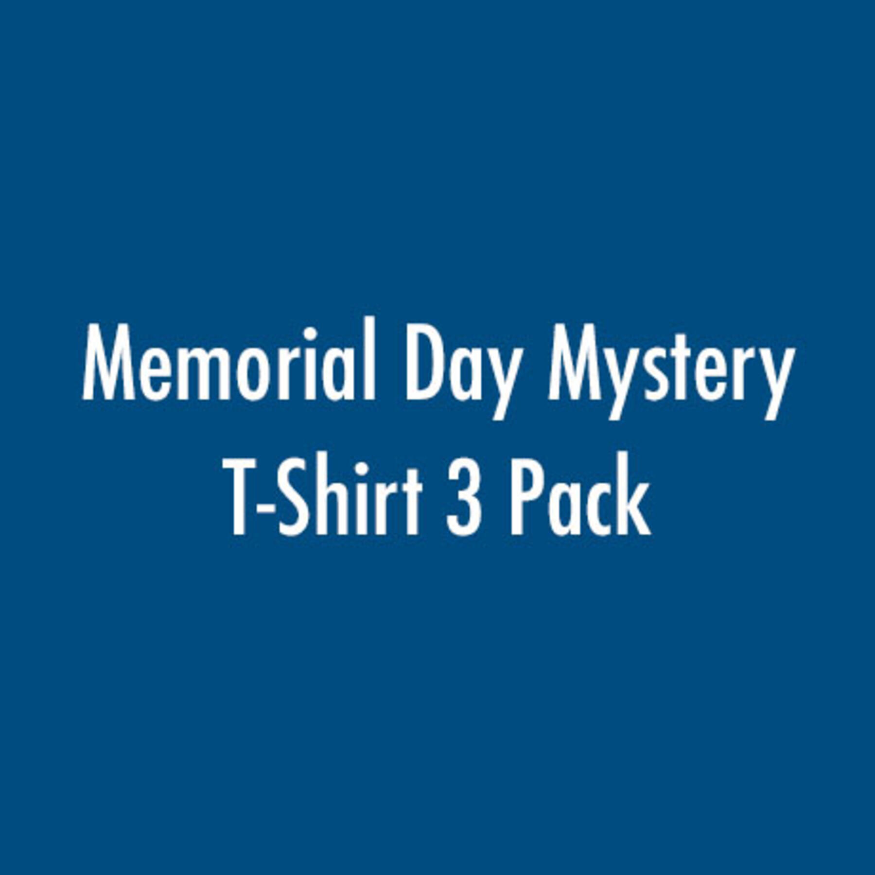 gustin memorial day mystery t-shirt 3 pack