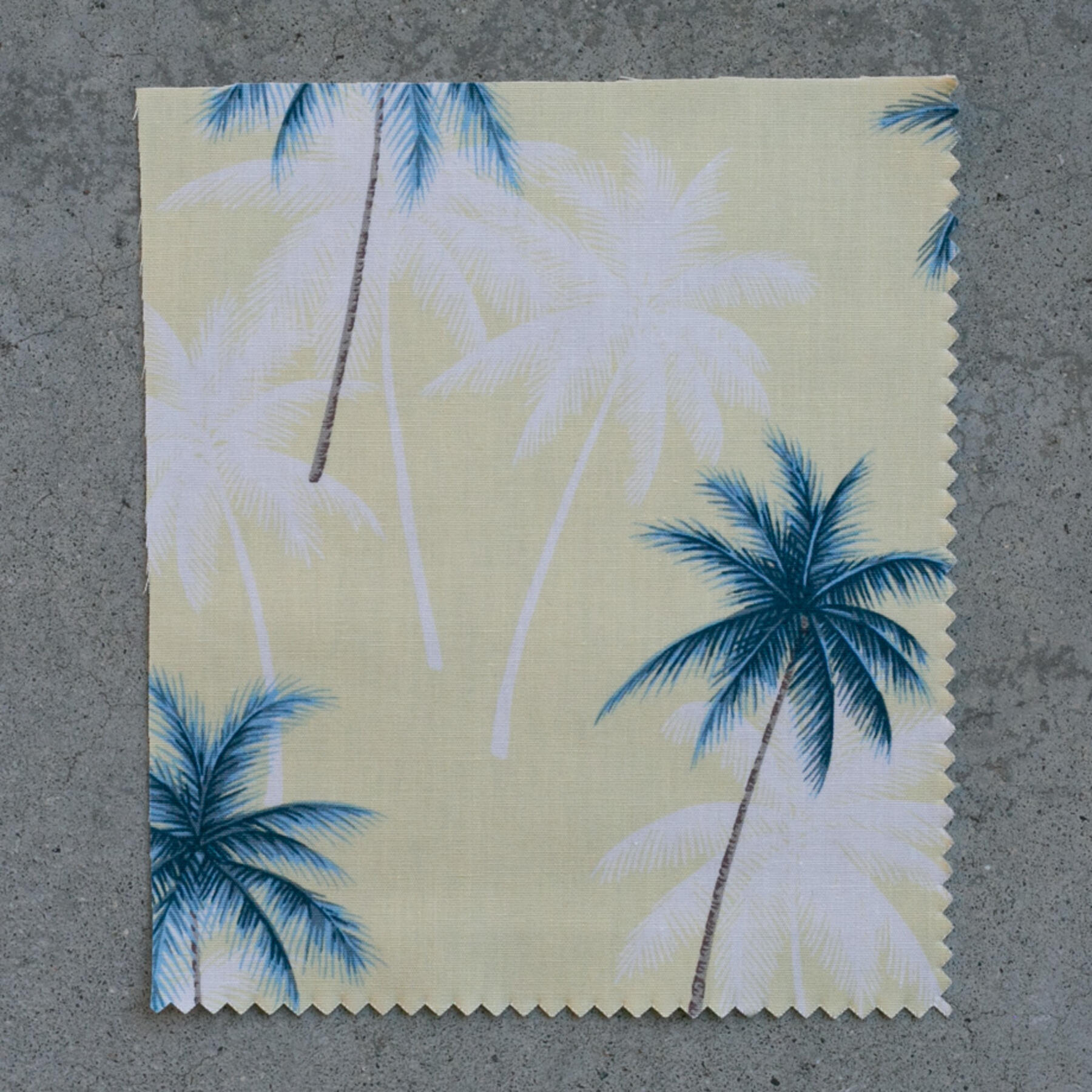 gustin #701 maize palms short sleeve shirt