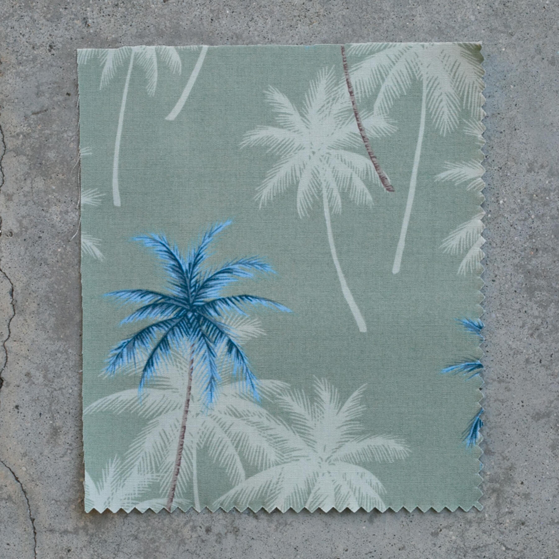 gustin #702 sage palms short sleeve shirt