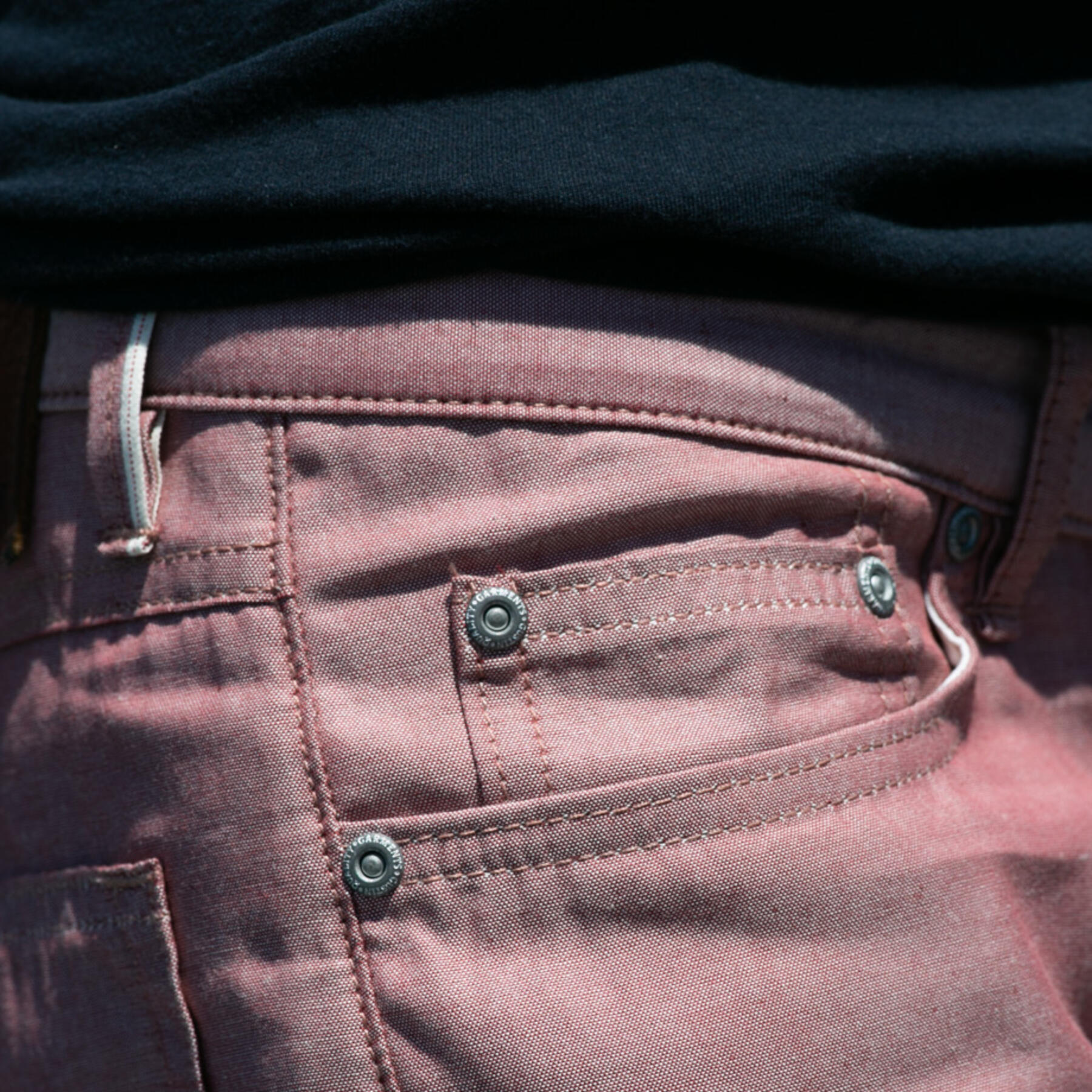 gustin #478 vintage red featherweight selvedge