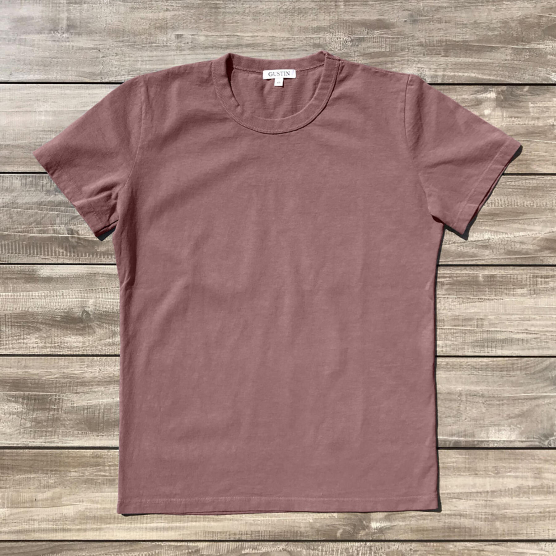 gustin heavyweight pigment dye t-shirt 3 pack (ash, seafoam, burgundy)